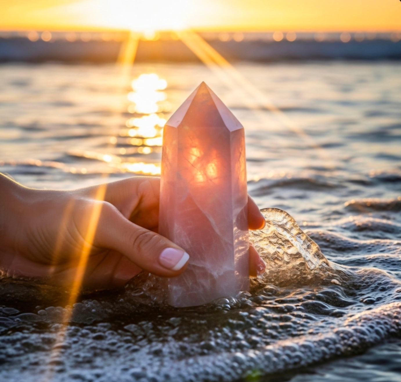 How To Cleanse and Charge Your Crystals