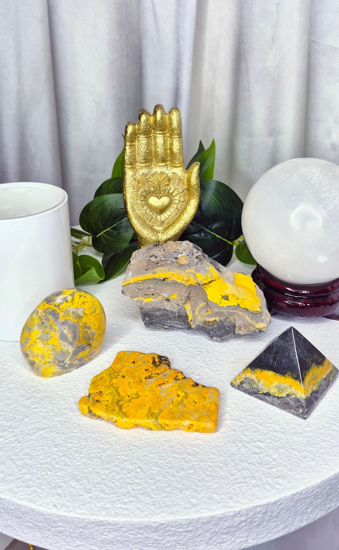 Bumblebee Jasper - The Stone of Vitality and Joy