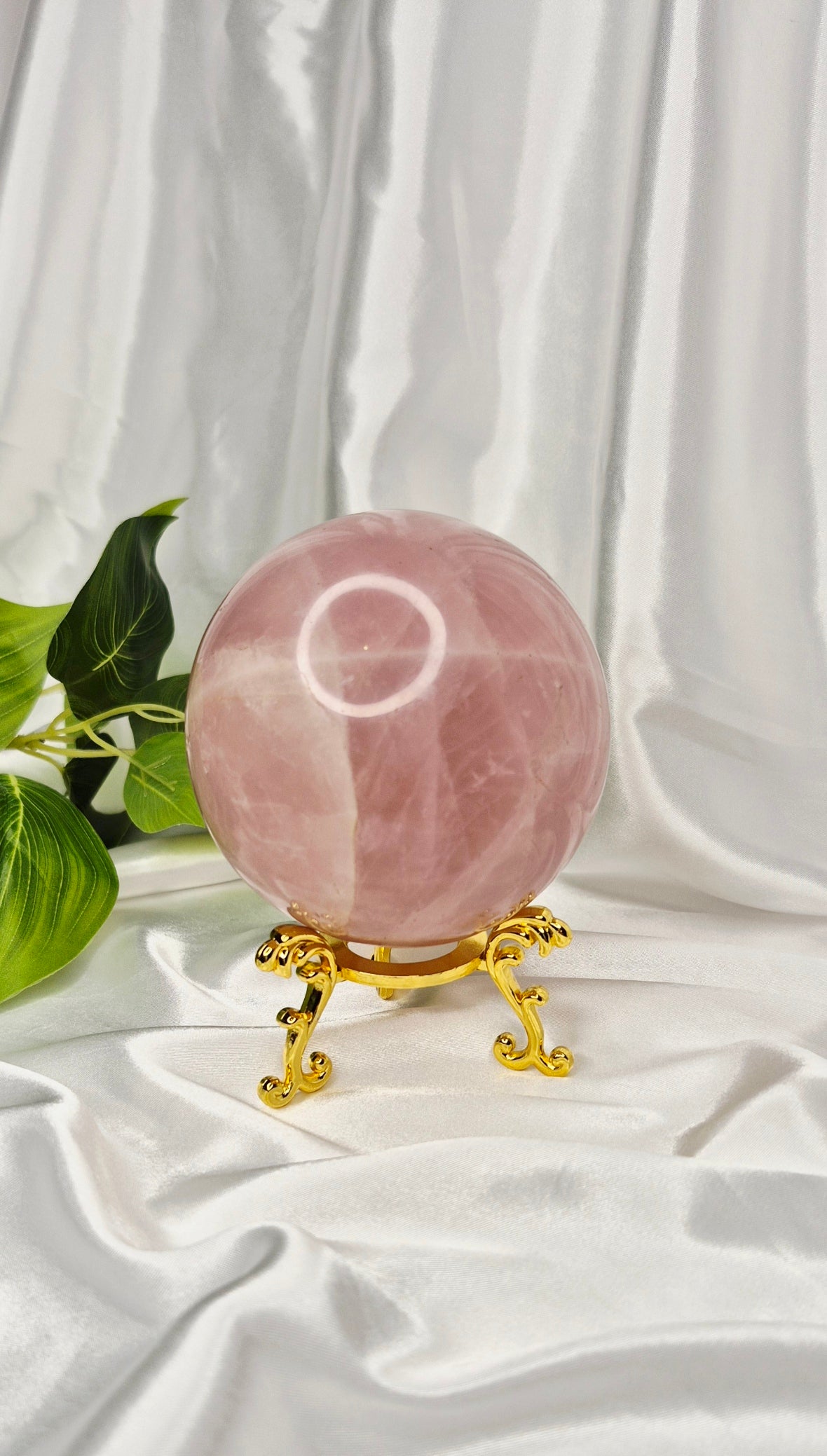 Rose Quartz Sphere A