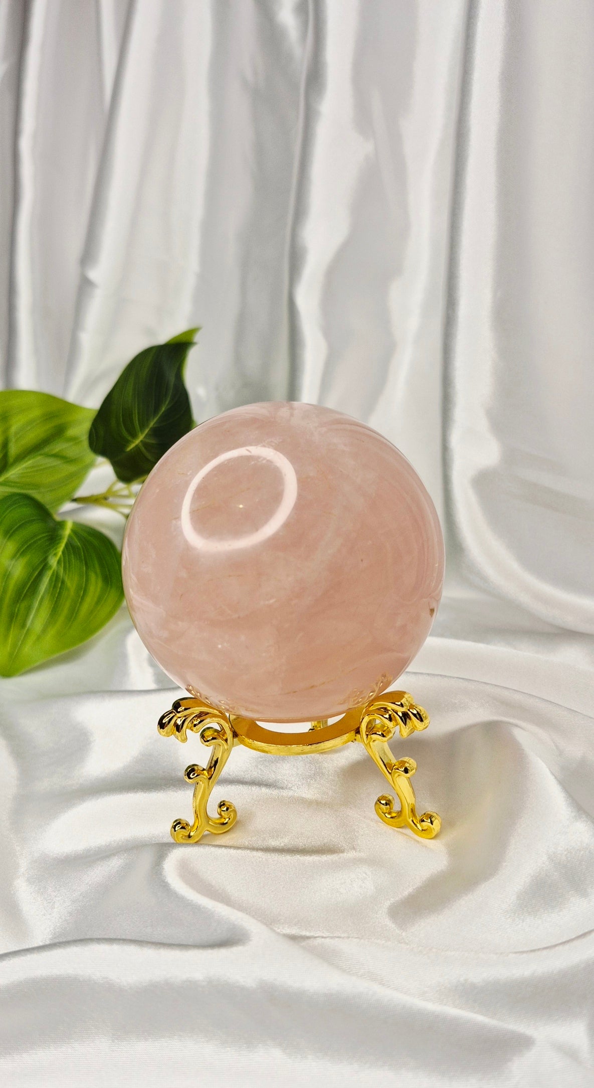 Rose Quartz Sphere B