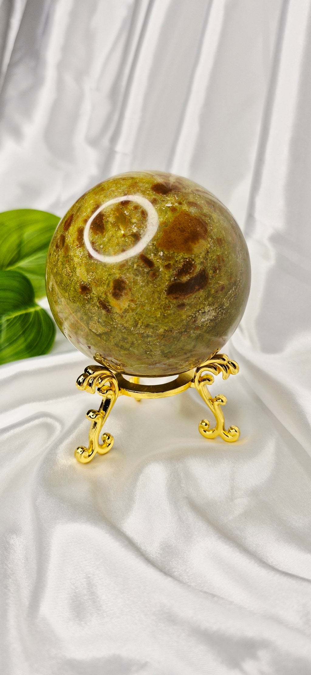 Green Opal Sphere