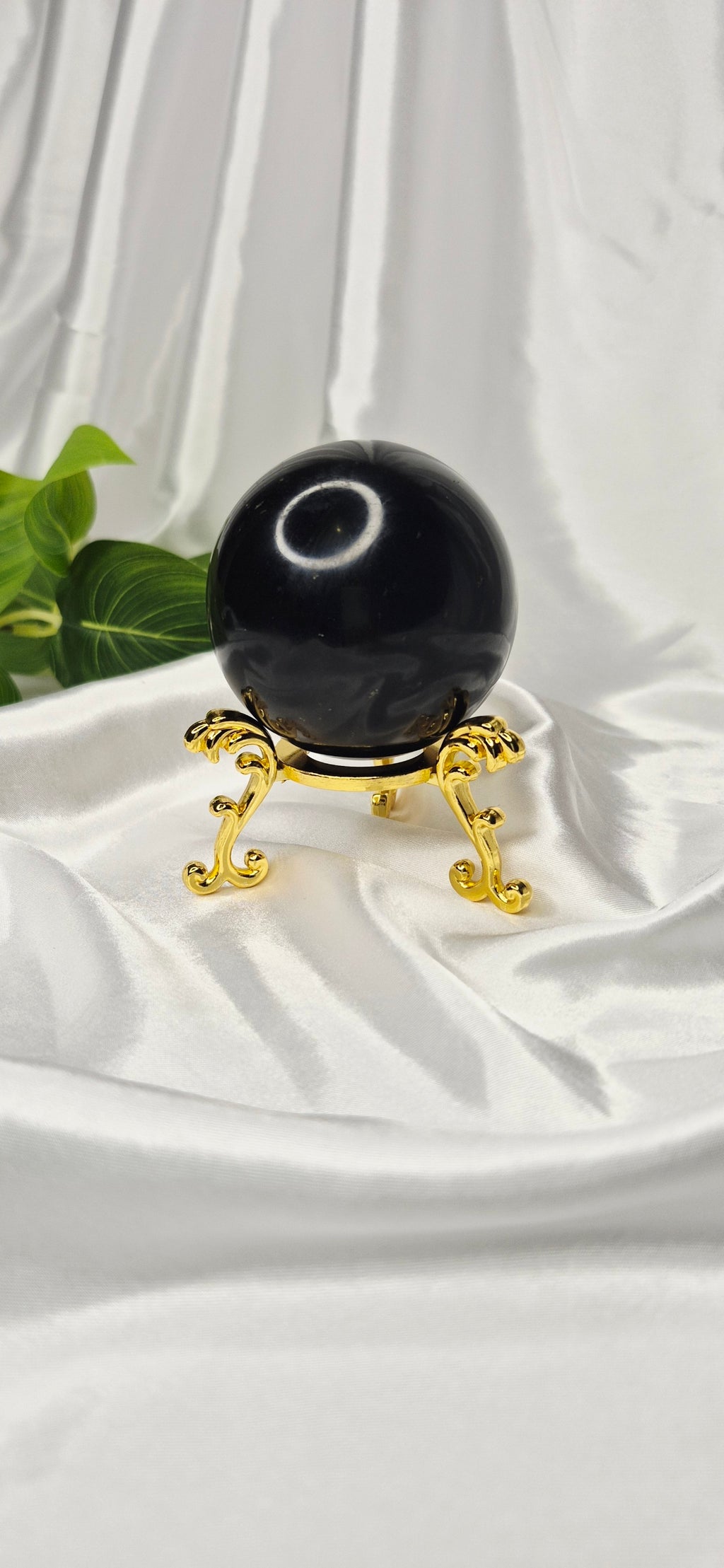 Black Obsidian Sphere