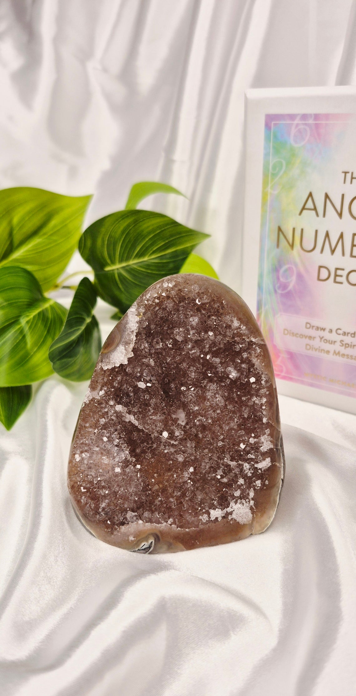 Rainbow Amethyst Cut Base Free Form  #A1