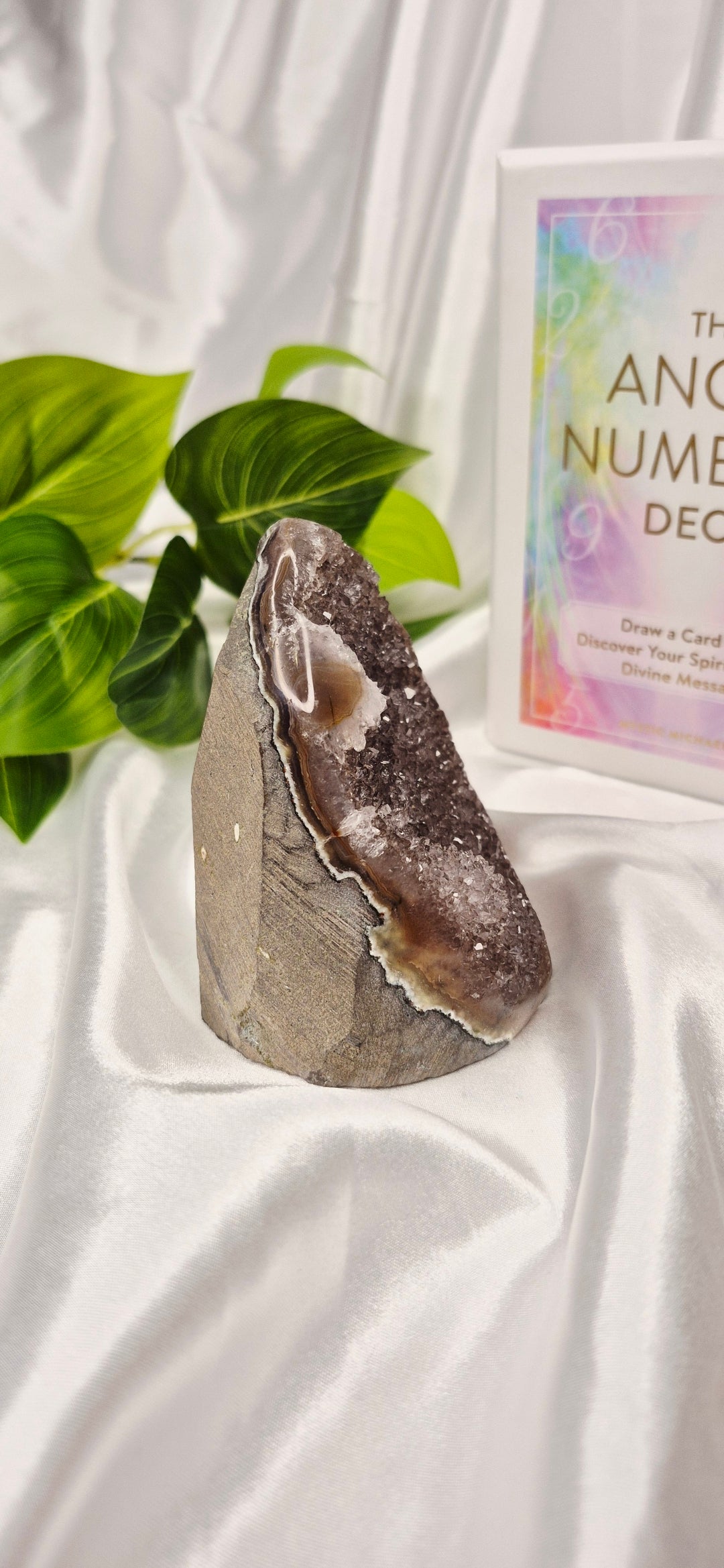 Rainbow Amethyst Cut Base Free Form  #A1