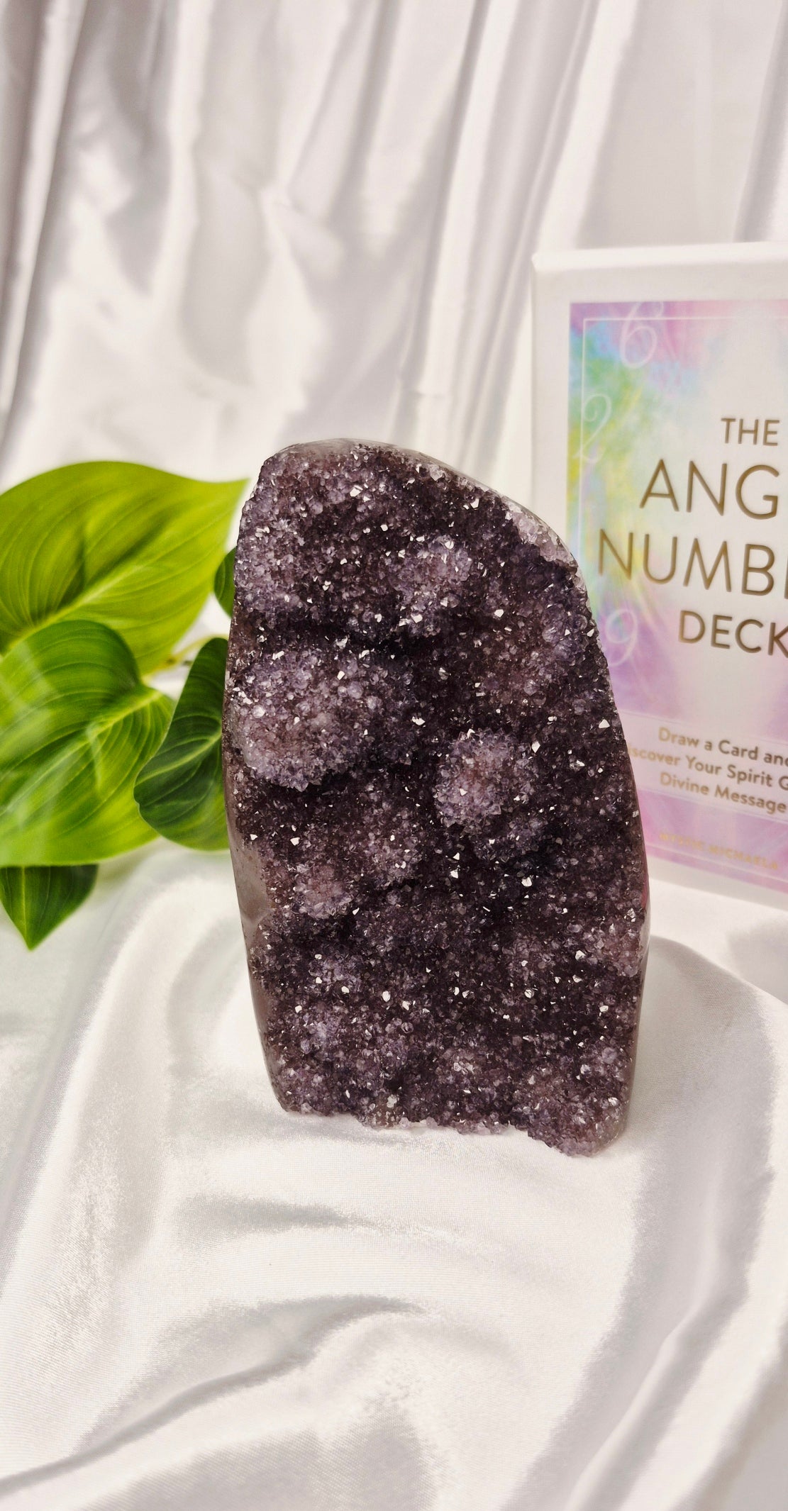 Rainbow Amethyst Cut Base Free Form #A2