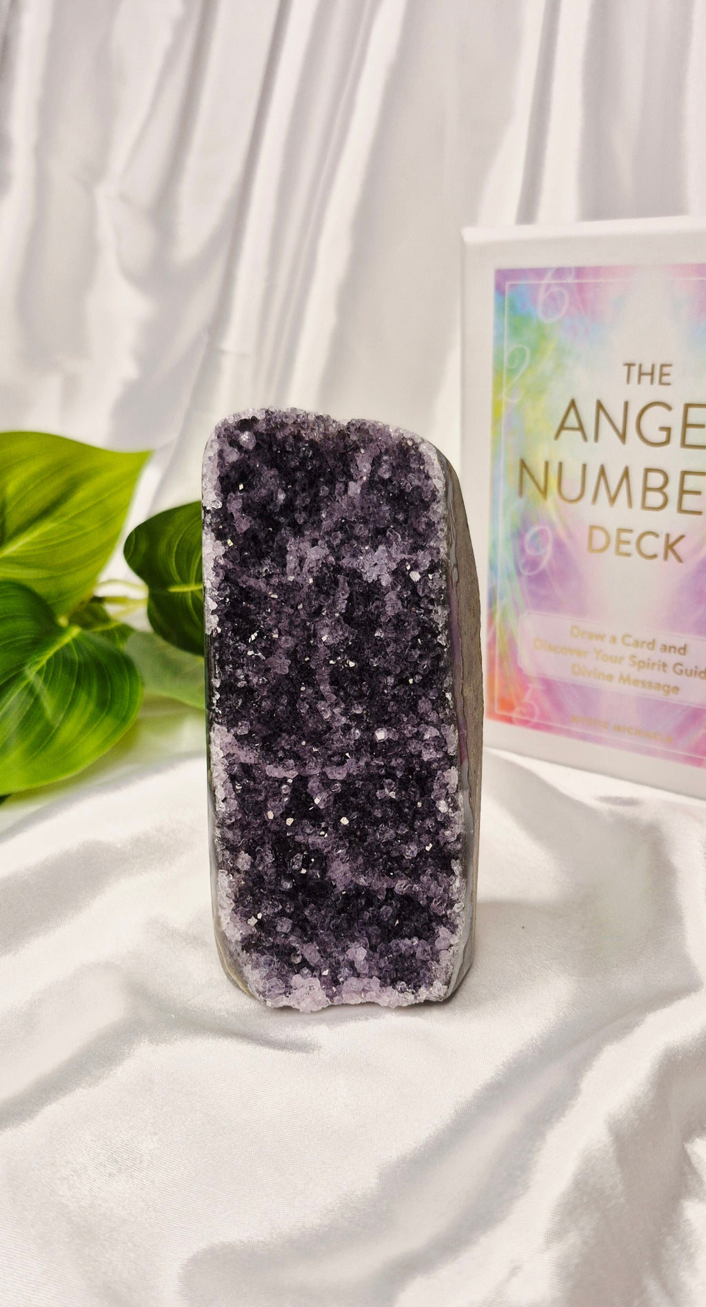 Sugar Druzy Amethyst Cut Base Free form