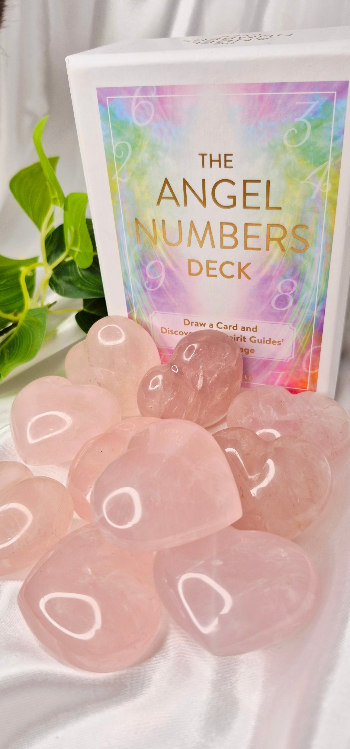 Rose Quartz Midi Hearts