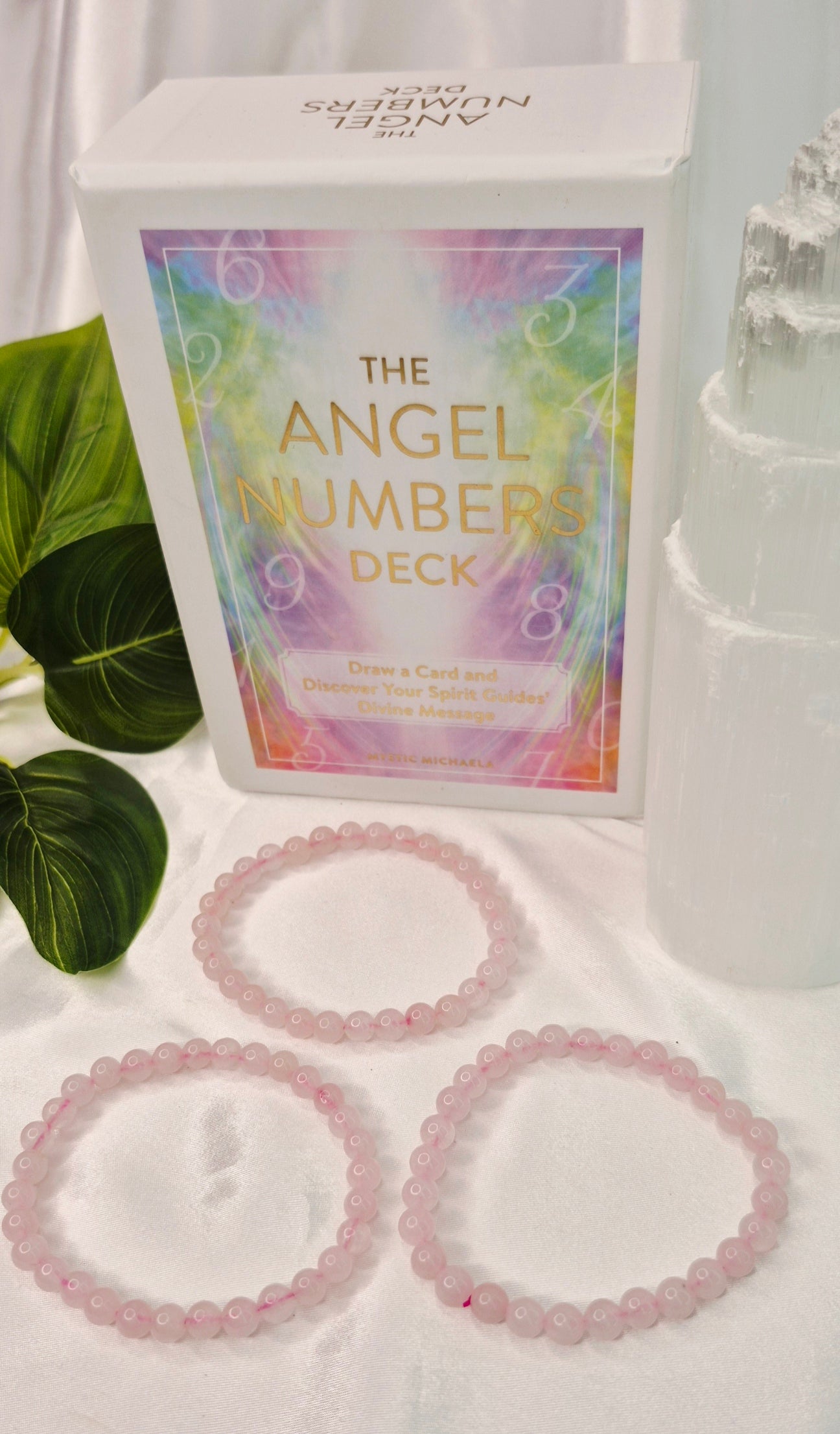 Rose Quartz Beaded Bracelet