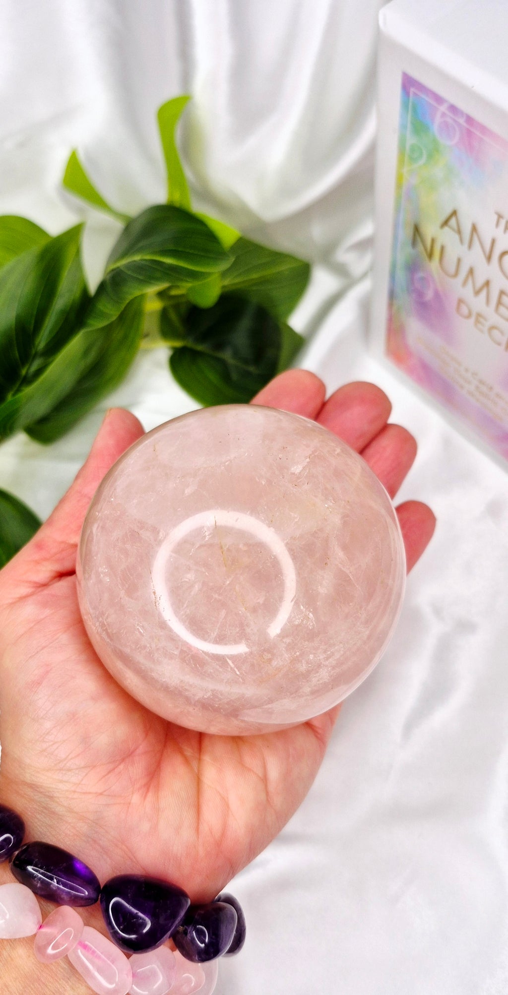 Rose Quartz Sphere B