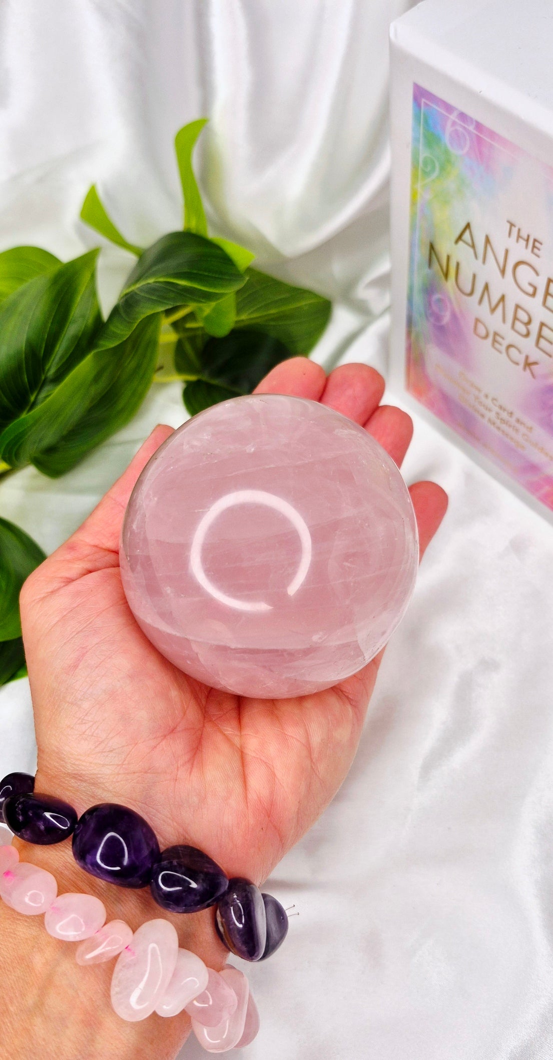 Rose Quartz Sphere C