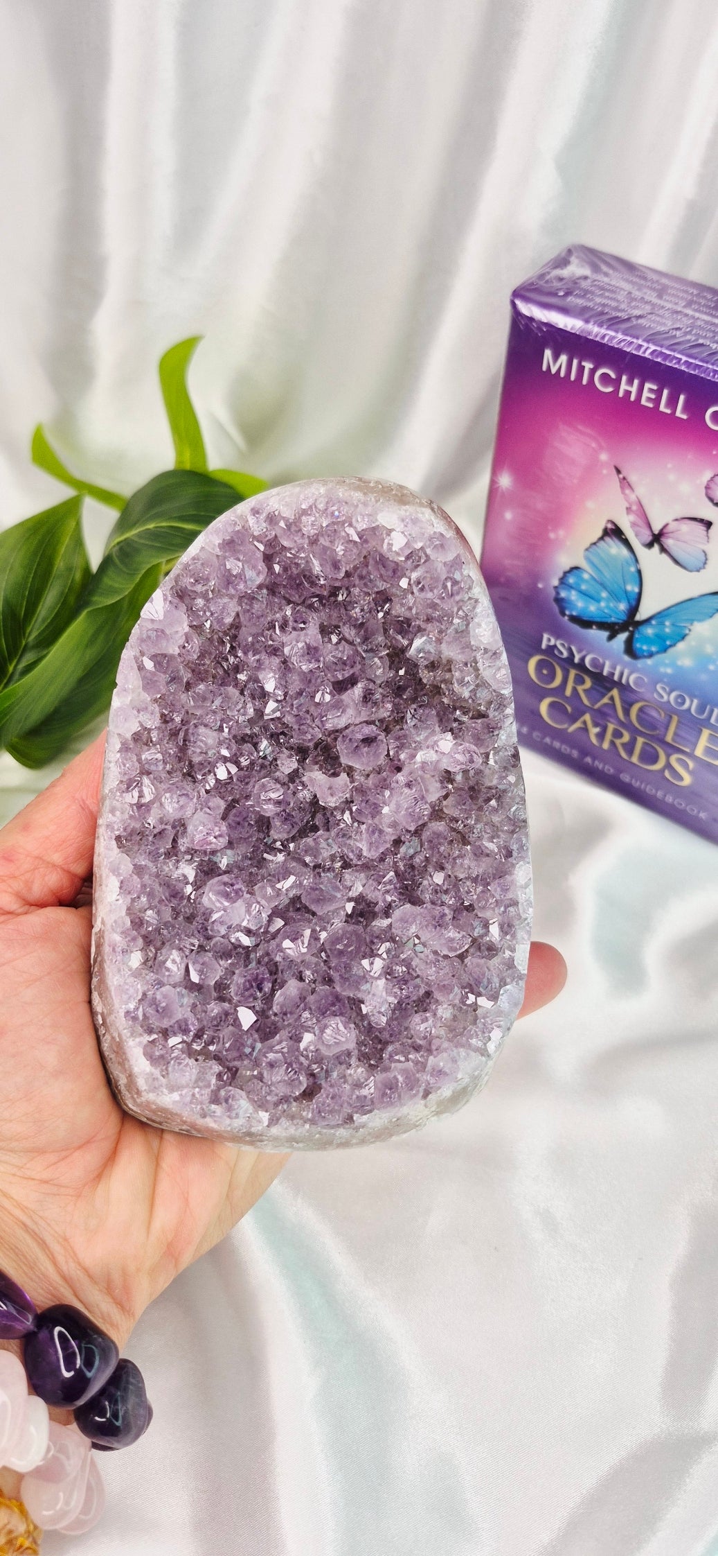 Amethyst Cut Base Free Form  Large