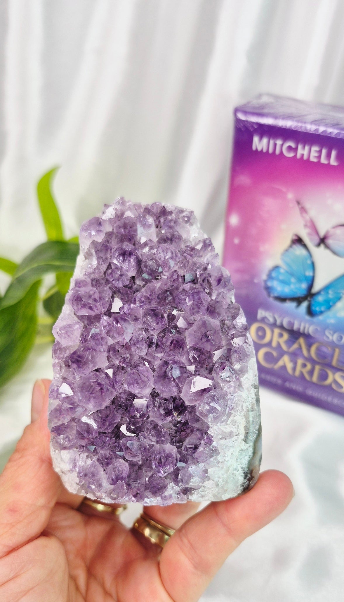 Amethyst Free Form Cut Base Small  #A4