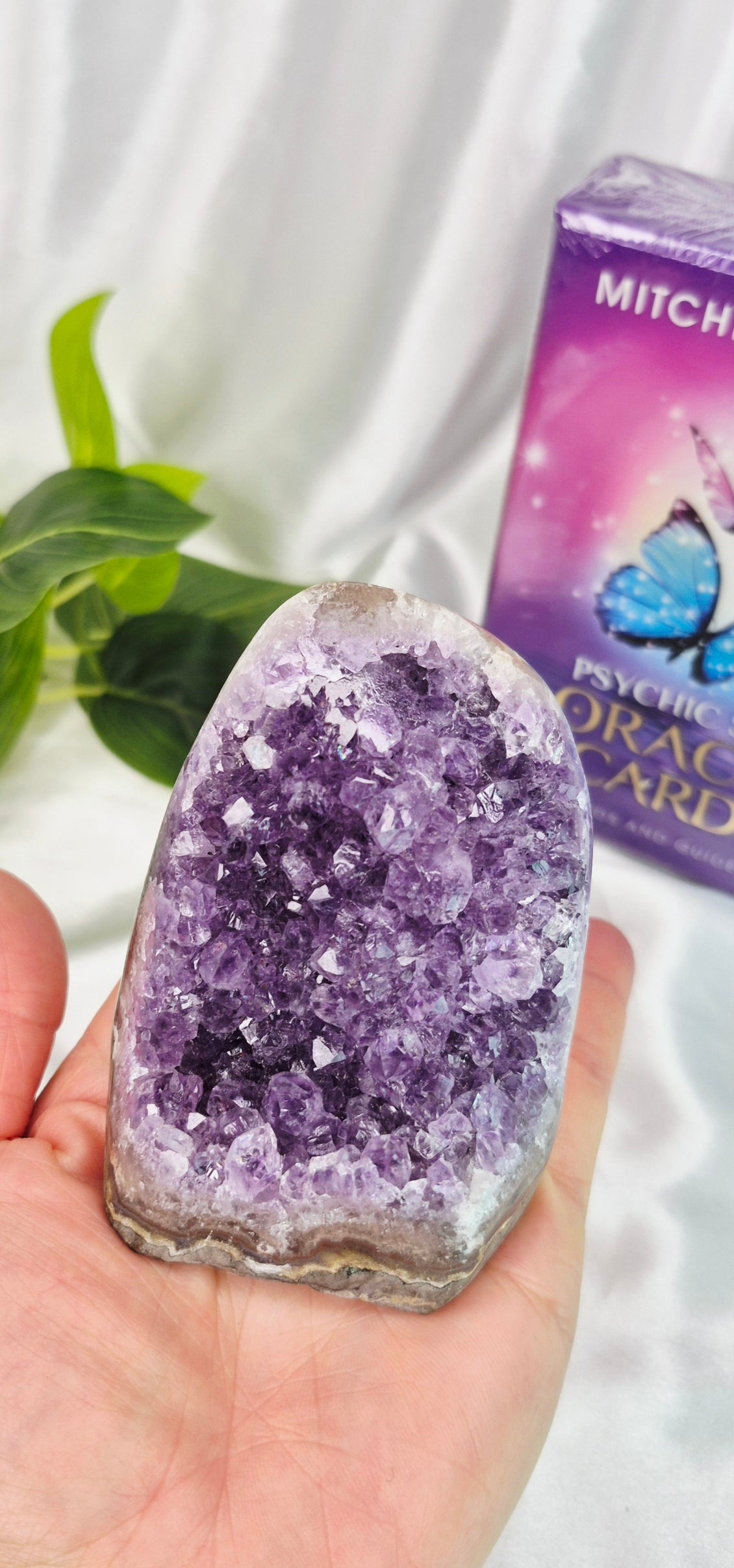 Amethyst Cut Base Free Form Small  #A3