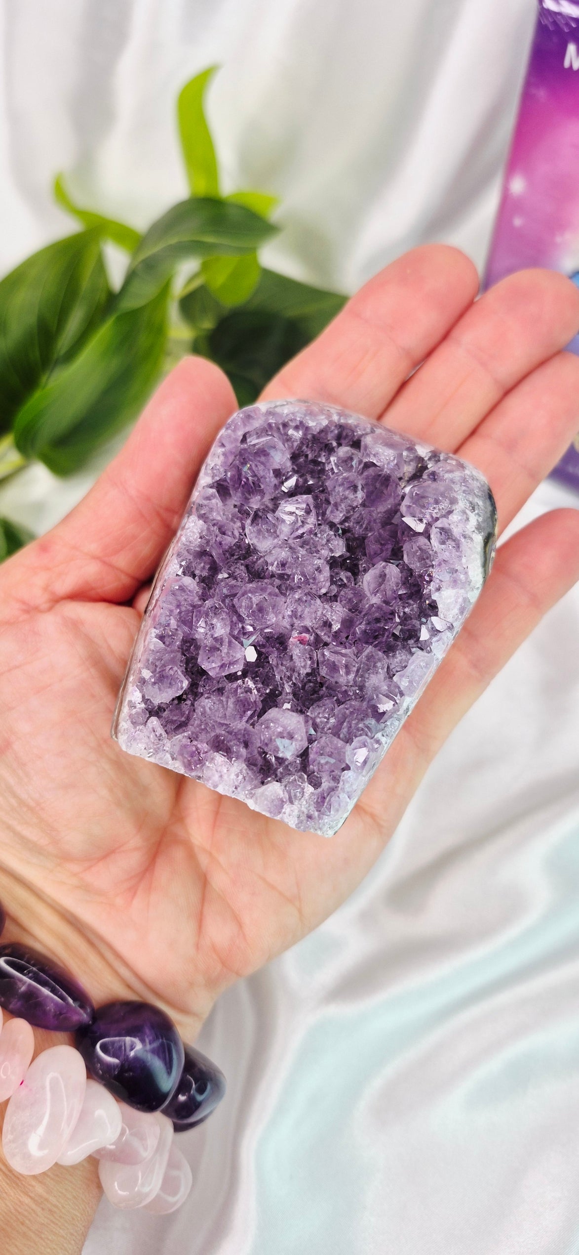 Amethyst Cut Base Free Form  Mini #A1