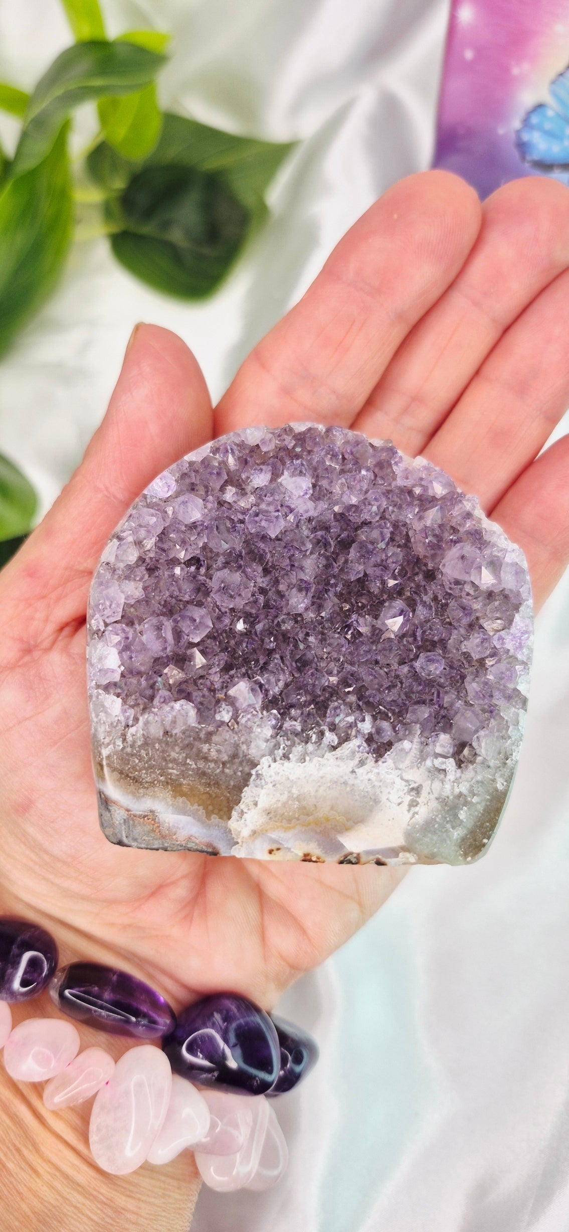 Amethyst Cut base Free form Mini #A2