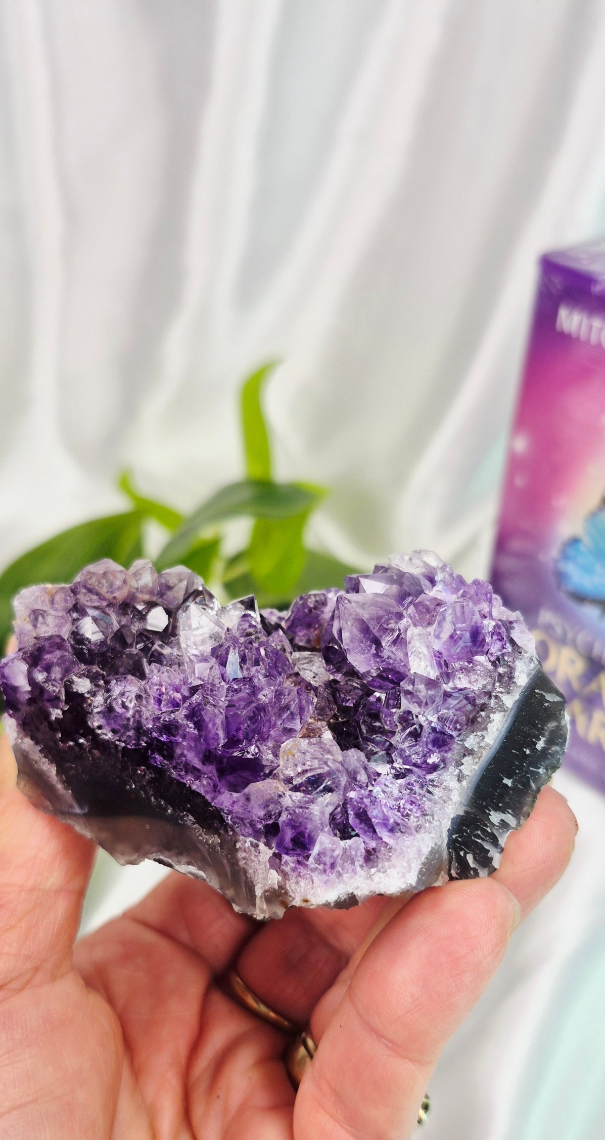 A Grade Amethyst Geode Cluster #B