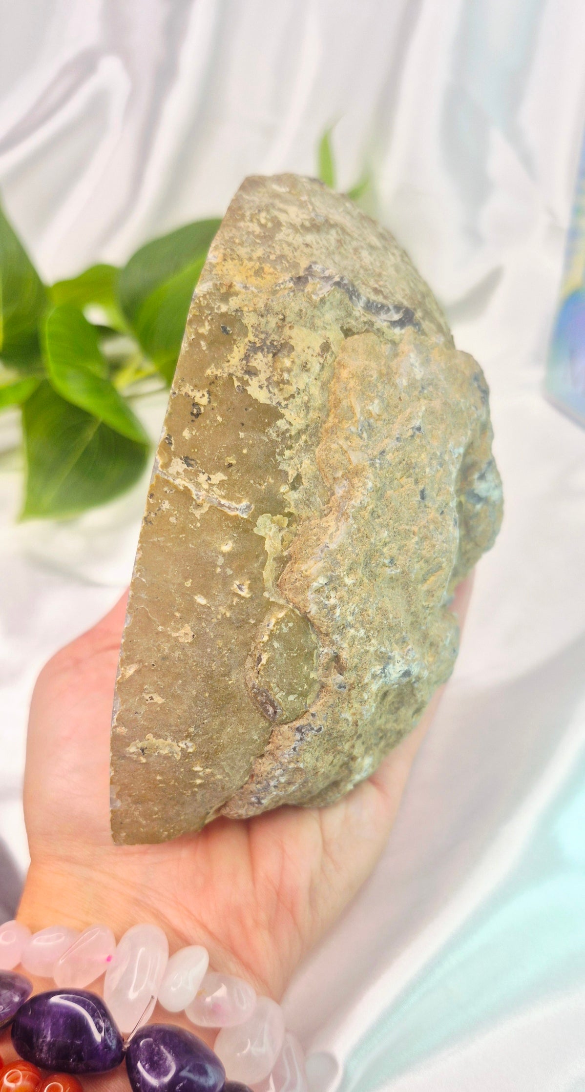 Statement Piece Polished Druzy Agate Geode