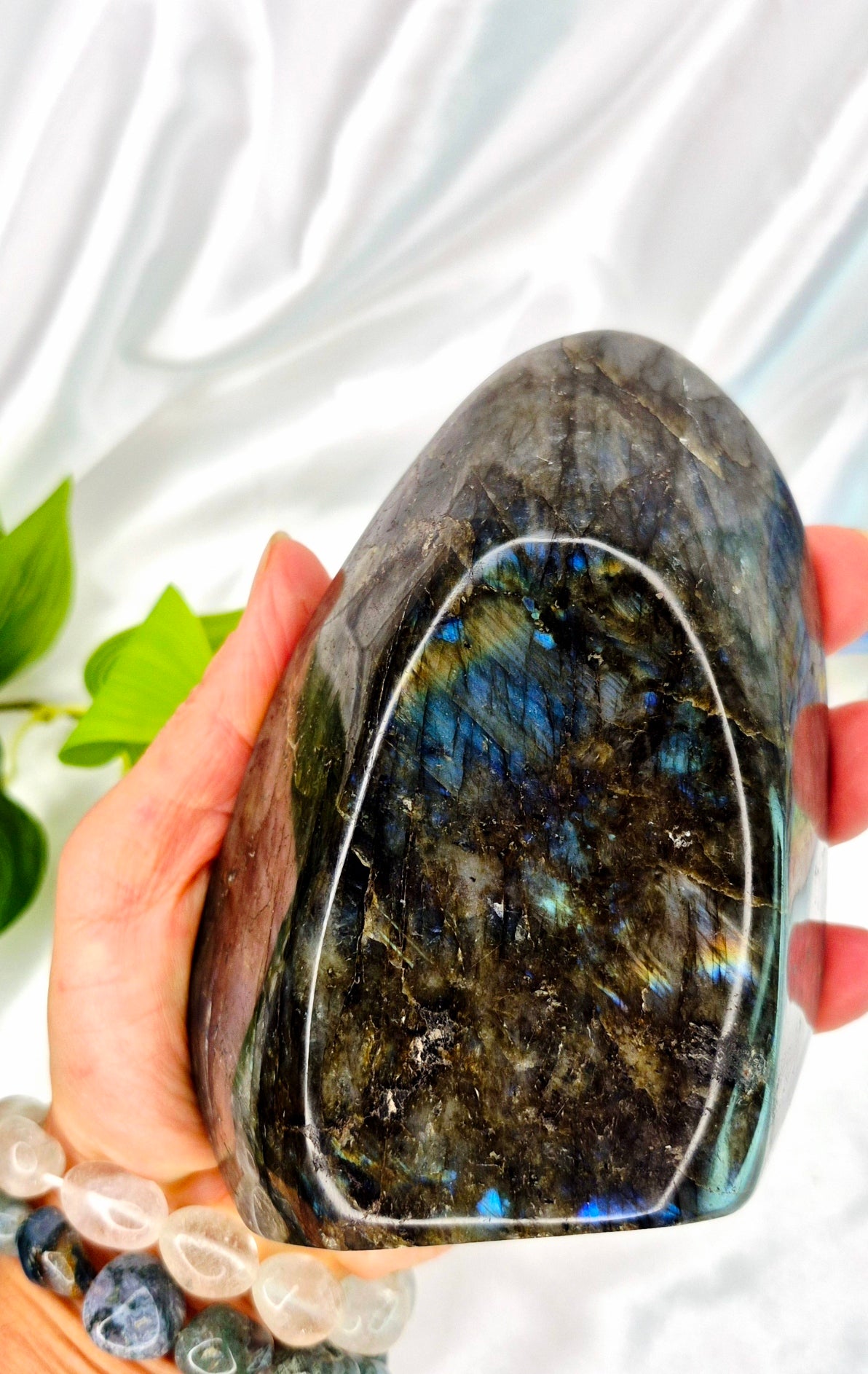 Labradorite Statement Piece Polished Free Form #E