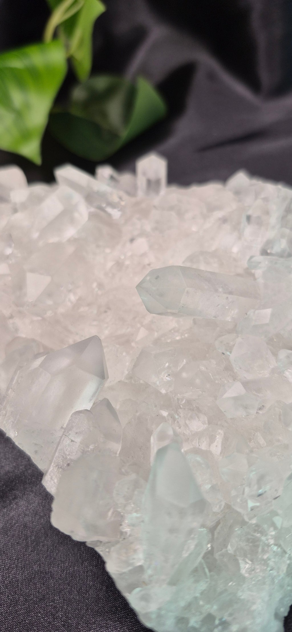 A Grade Clear Quartz Cluster  #A