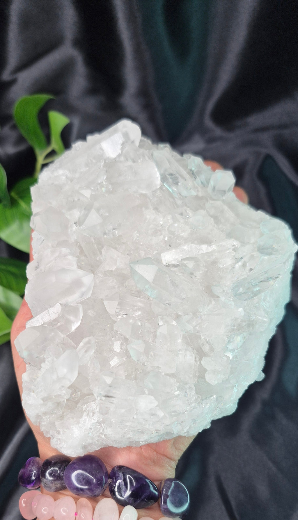 A Grade Clear Quartz Cluster  #A