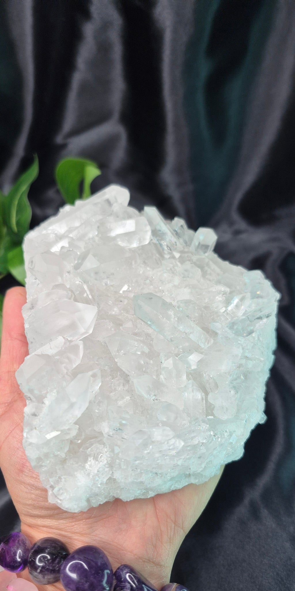A Grade Clear Quartz Cluster  #A