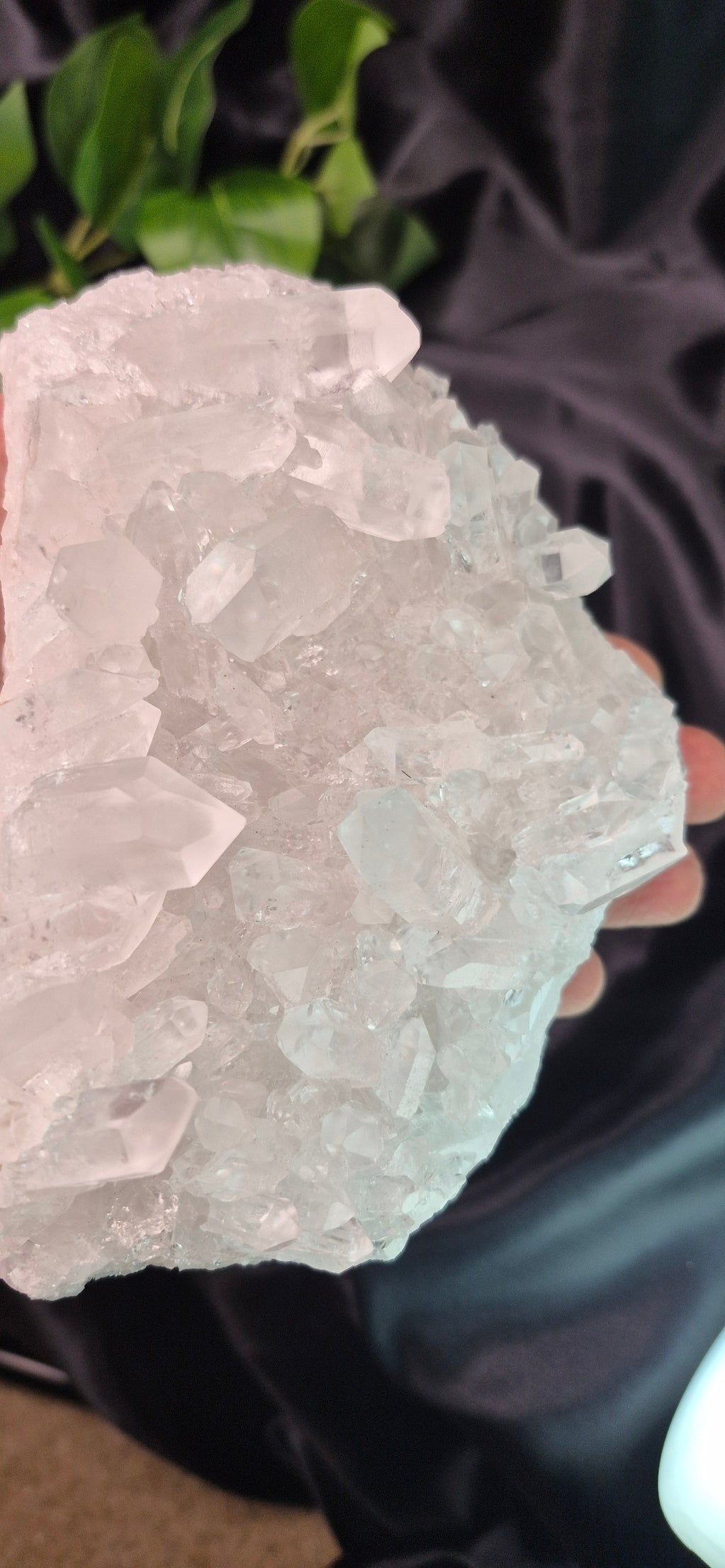 A Grade Clear Quartz Cluster  #A