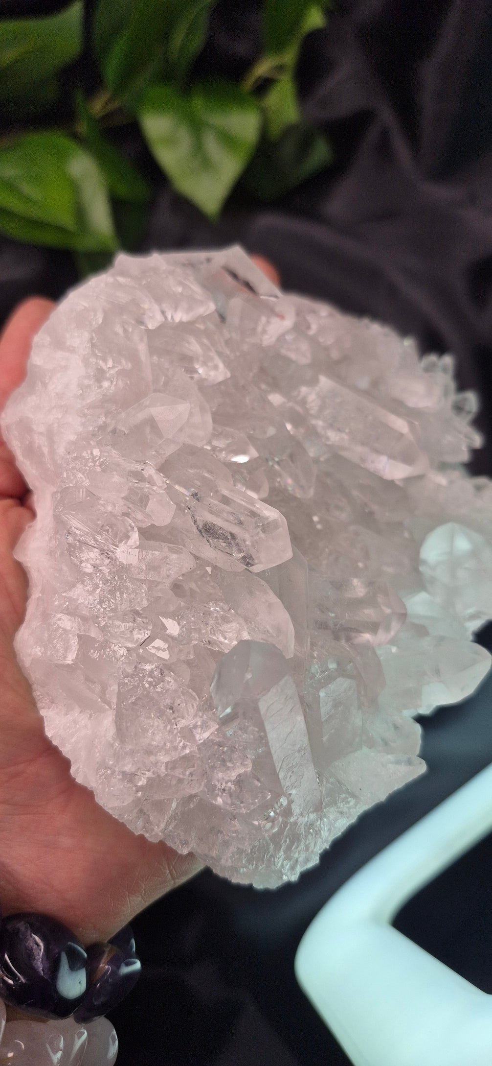 A Grade Clear Quartz Cluster  #A