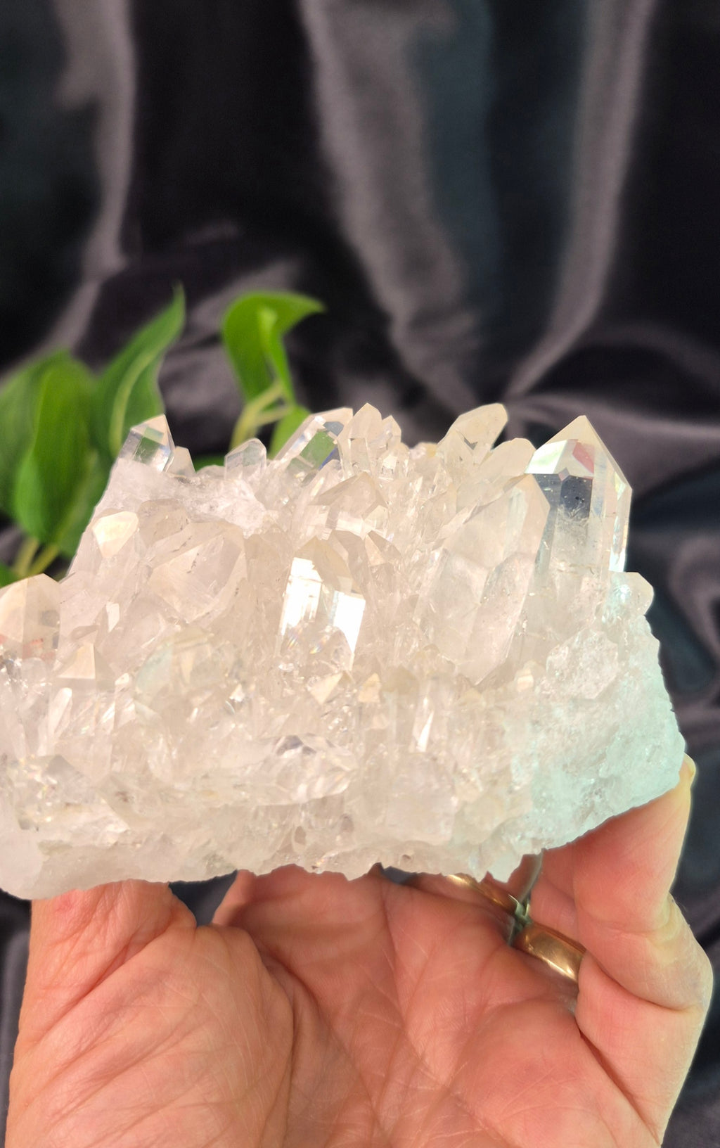 A Grade Clear Quartz Cluster #D