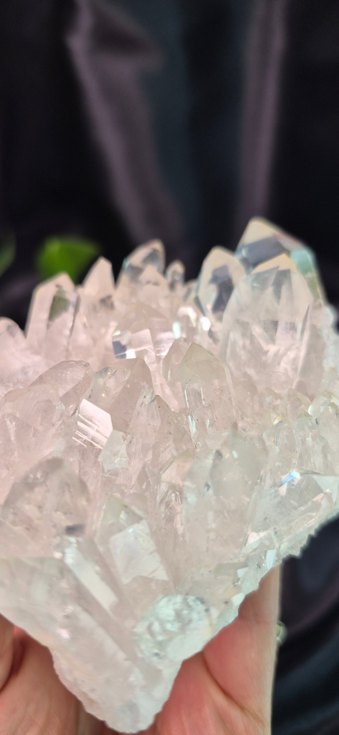 A Grade Clear Quartz Cluster #D