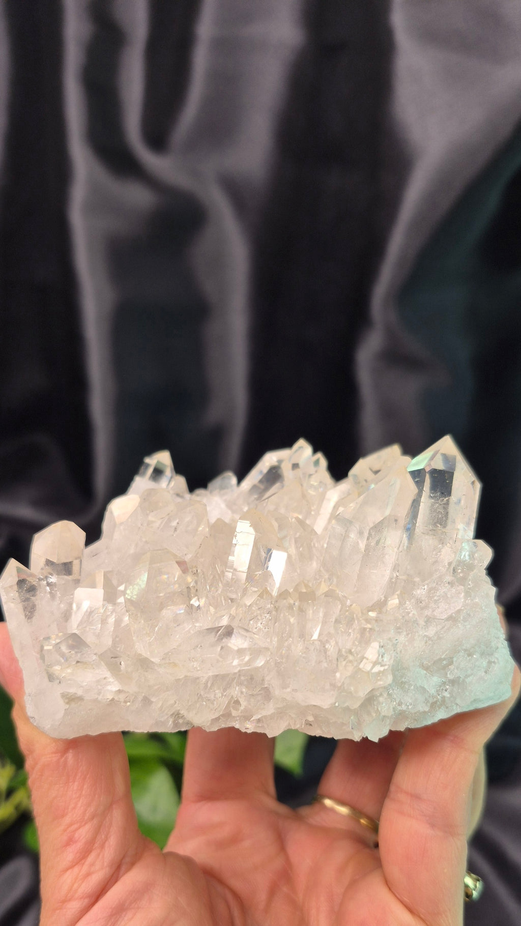 A Grade Clear Quartz Cluster #D