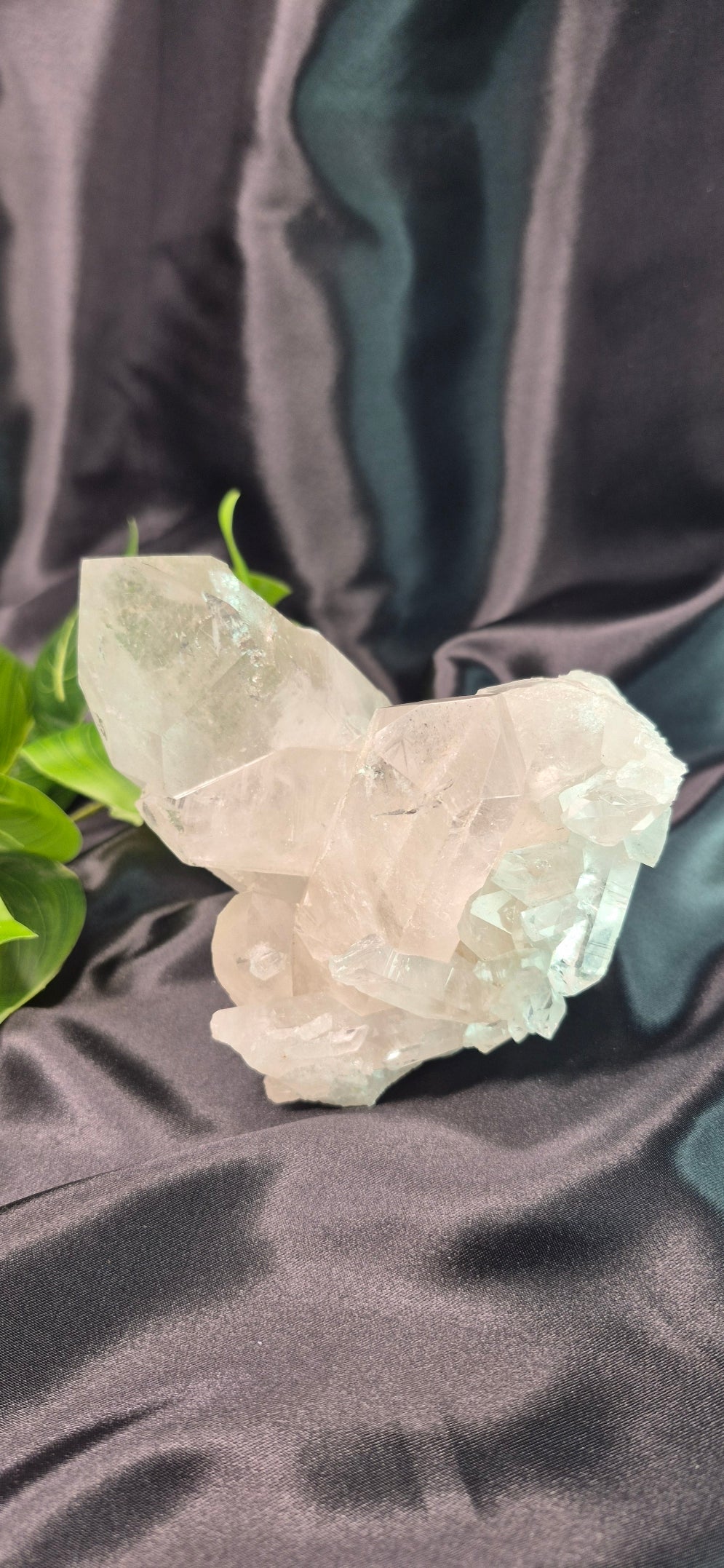 Large Terminated Clear Quartz Cluster