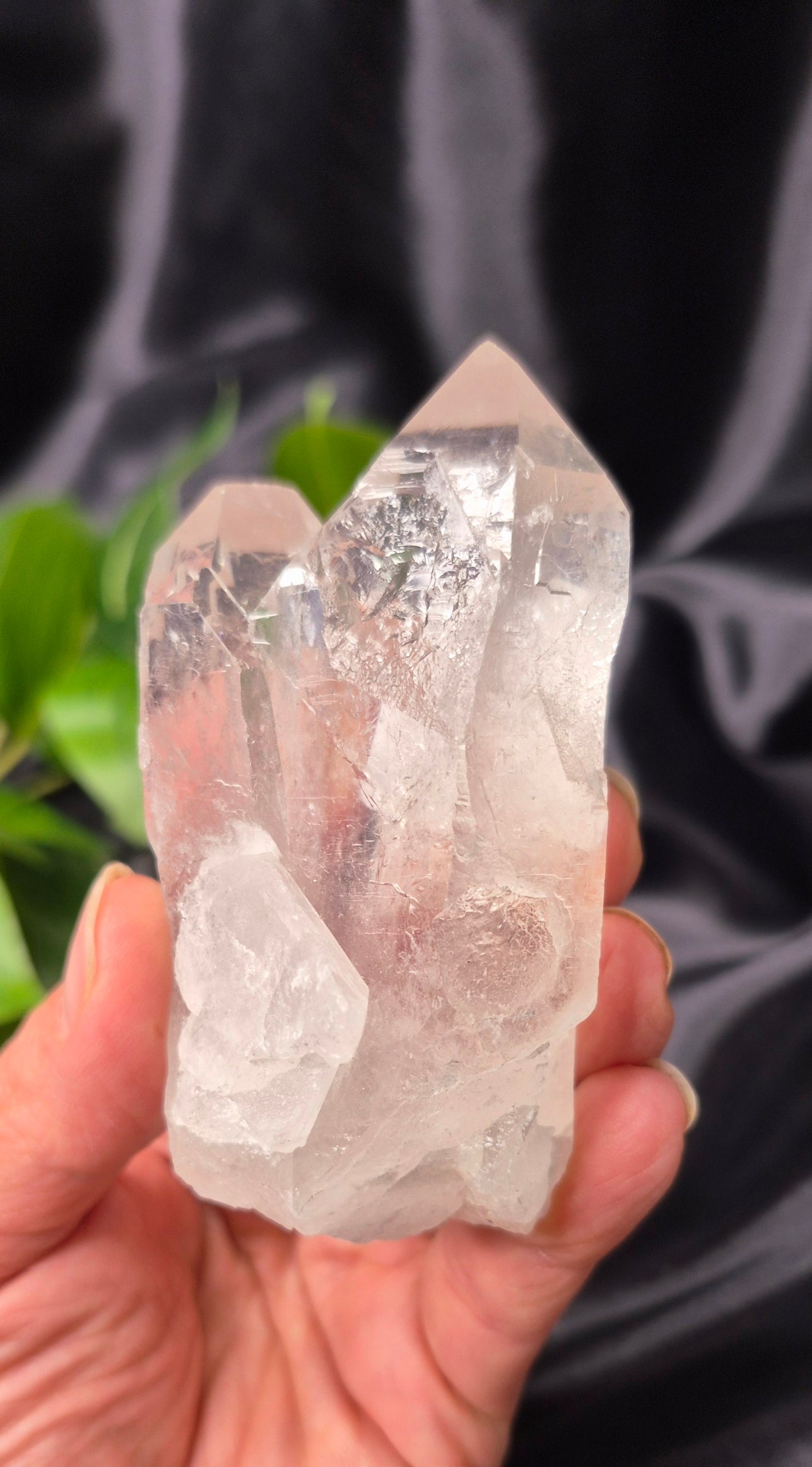 Twin Flame Clear Quartz Point