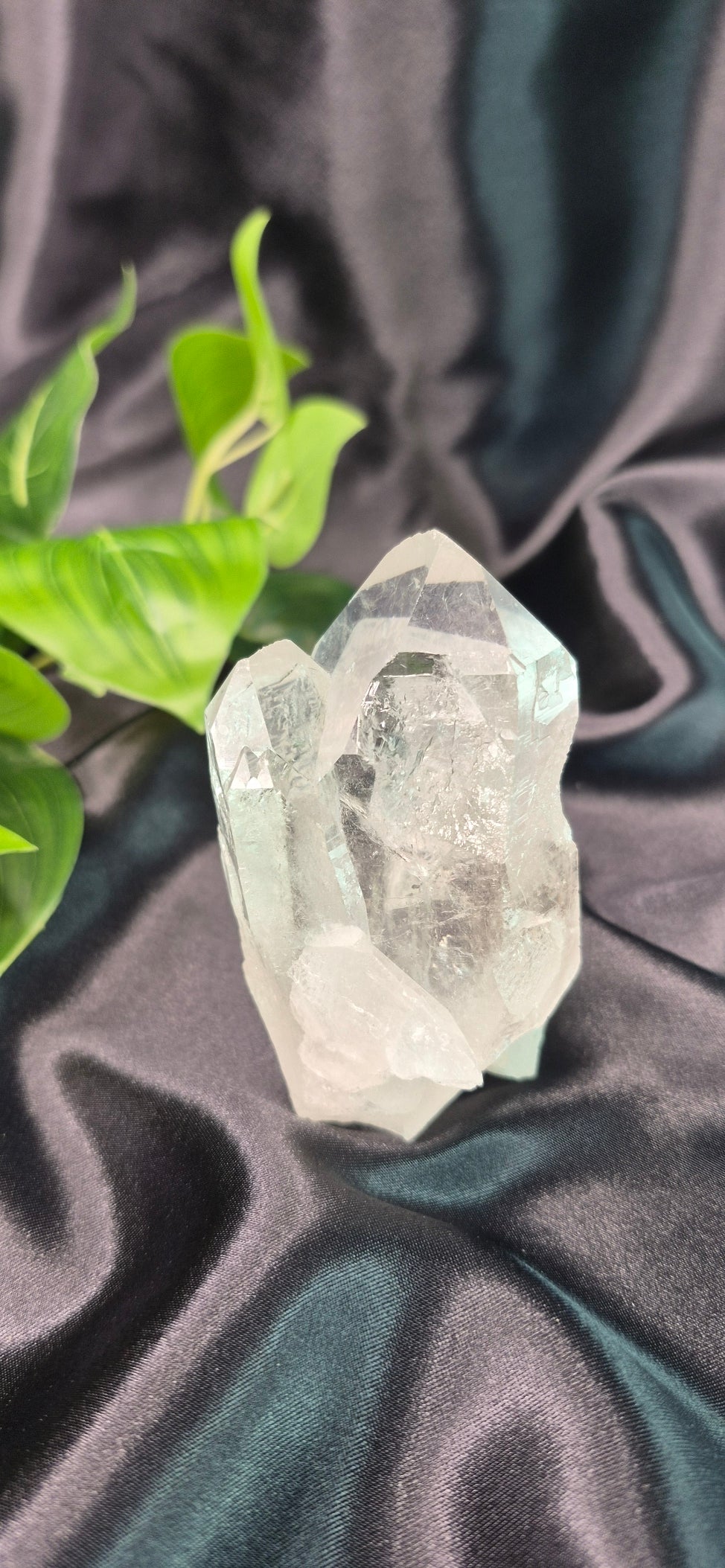 Twin Flame Clear Quartz Point