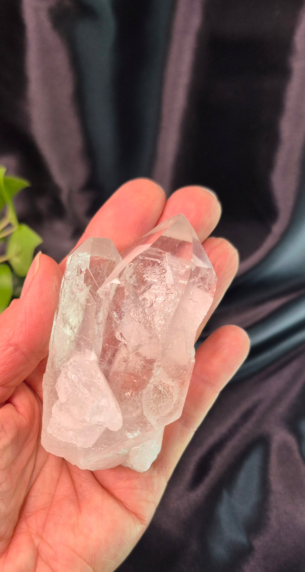 Twin Flame Clear Quartz Point