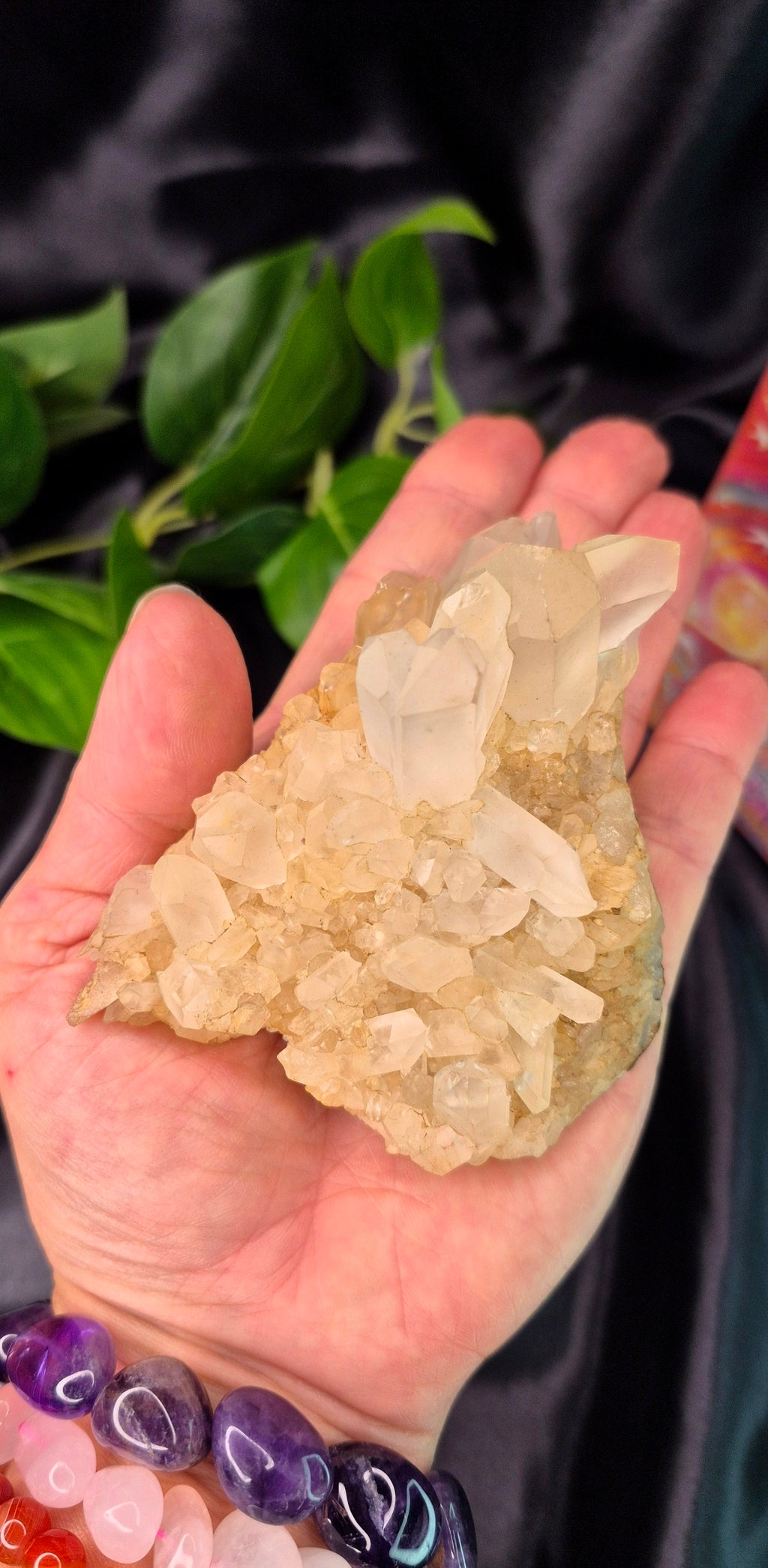 Madagascar Quartz Cluster  #D