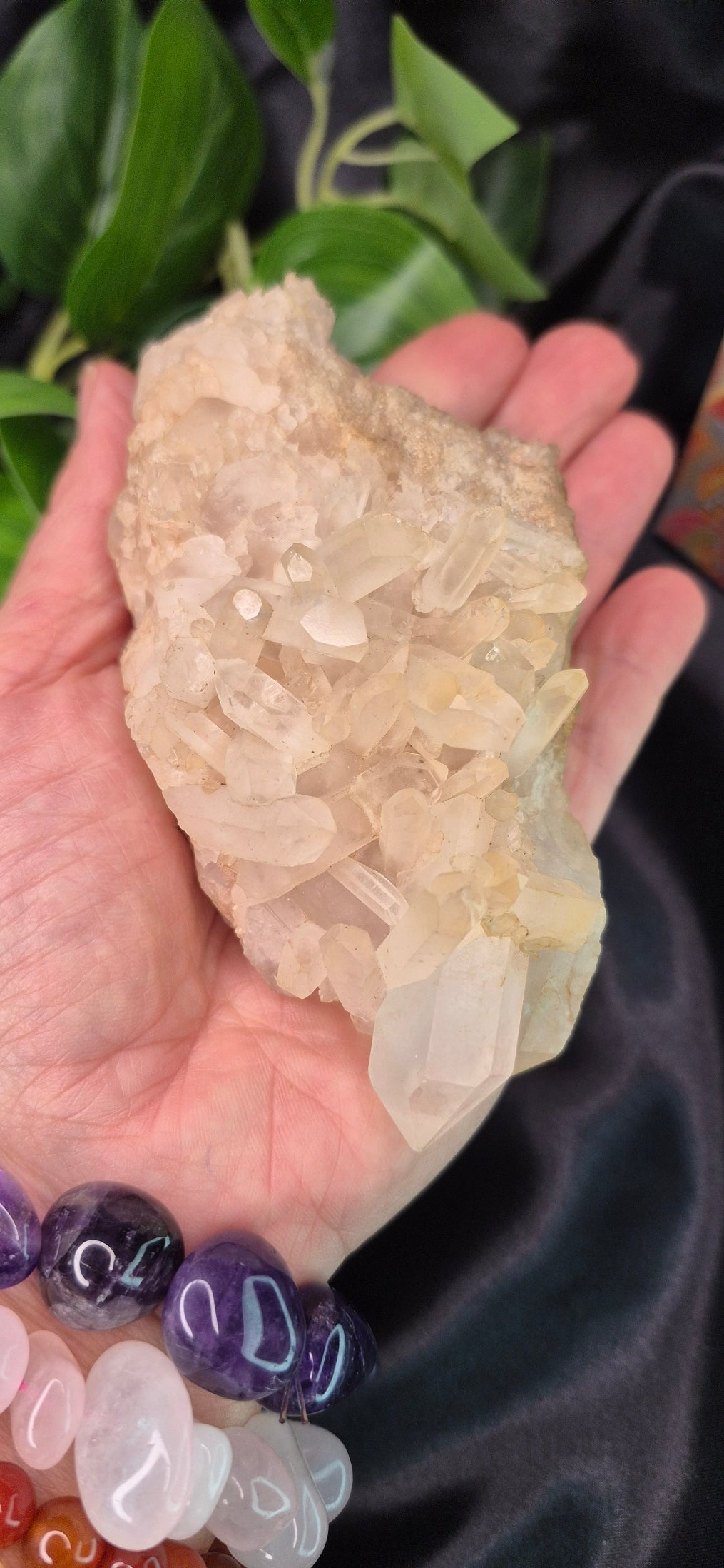 Madagascar Quartz Cluster  #E