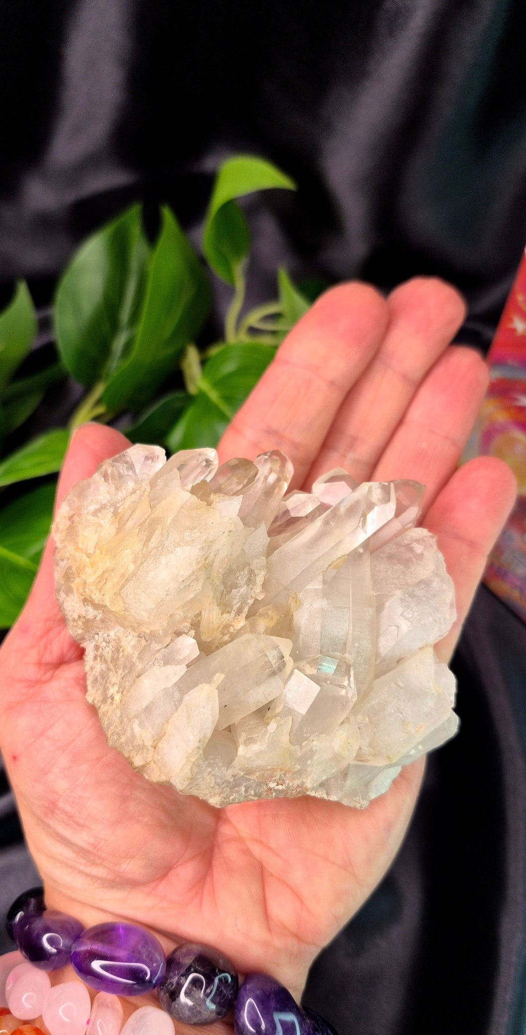 Madagascar Quartz Cluster  #F