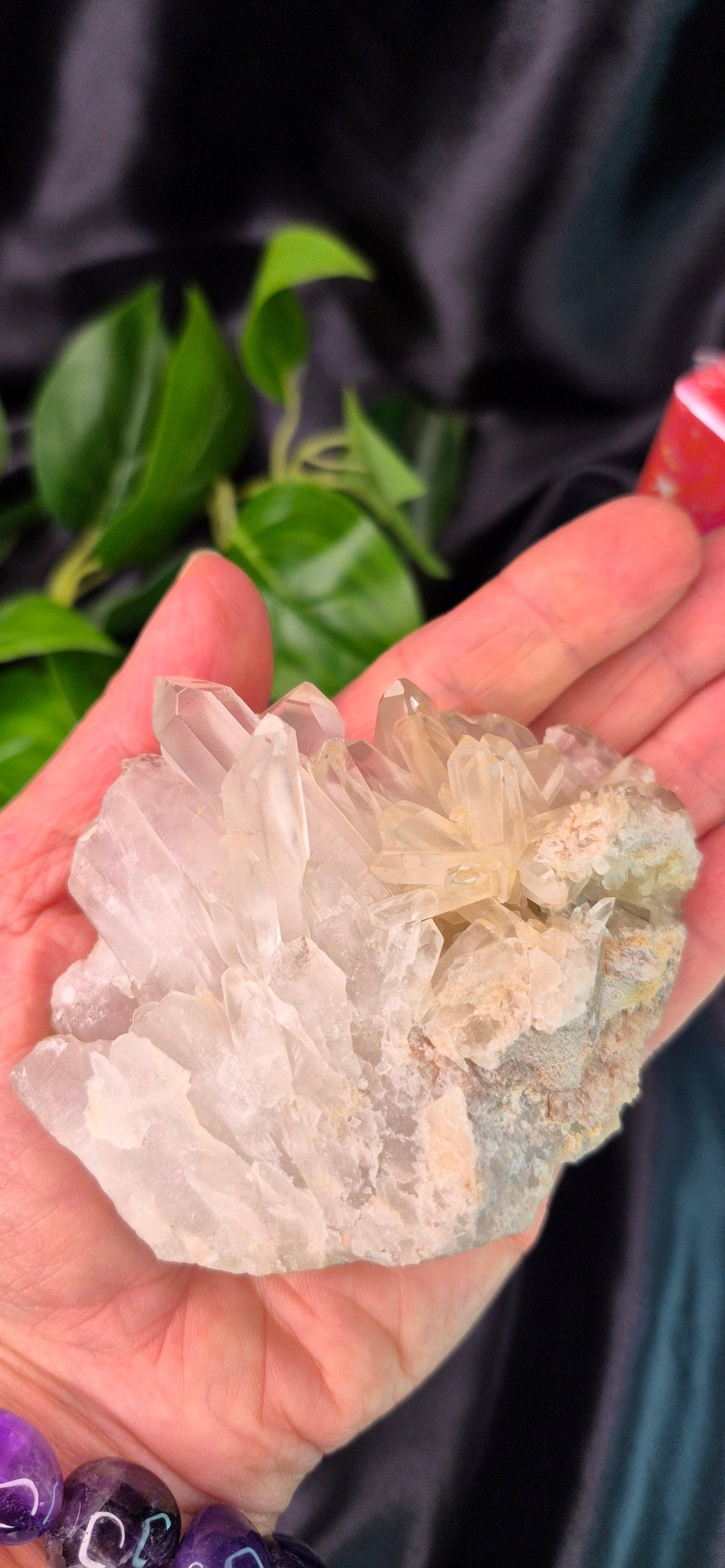 Madagascar Quartz Cluster  #F