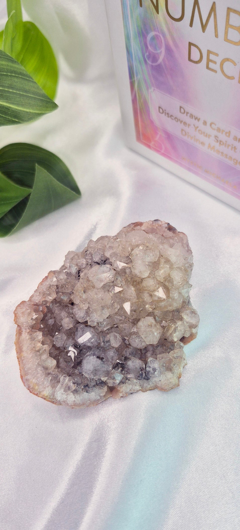 Natural Smokey Quartz Cluster Specimen