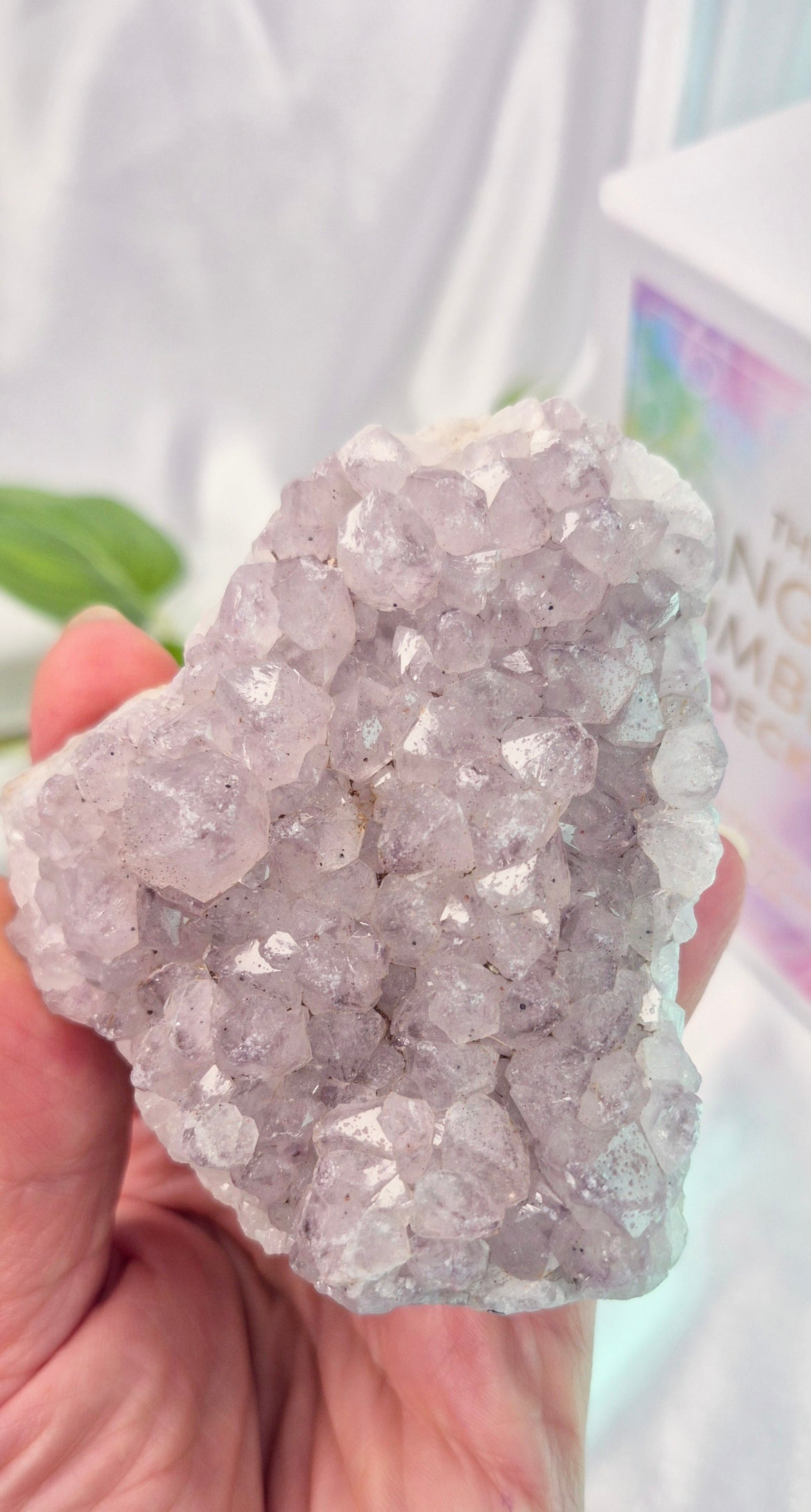 Natural Smokey Quartz Cluster Specimen