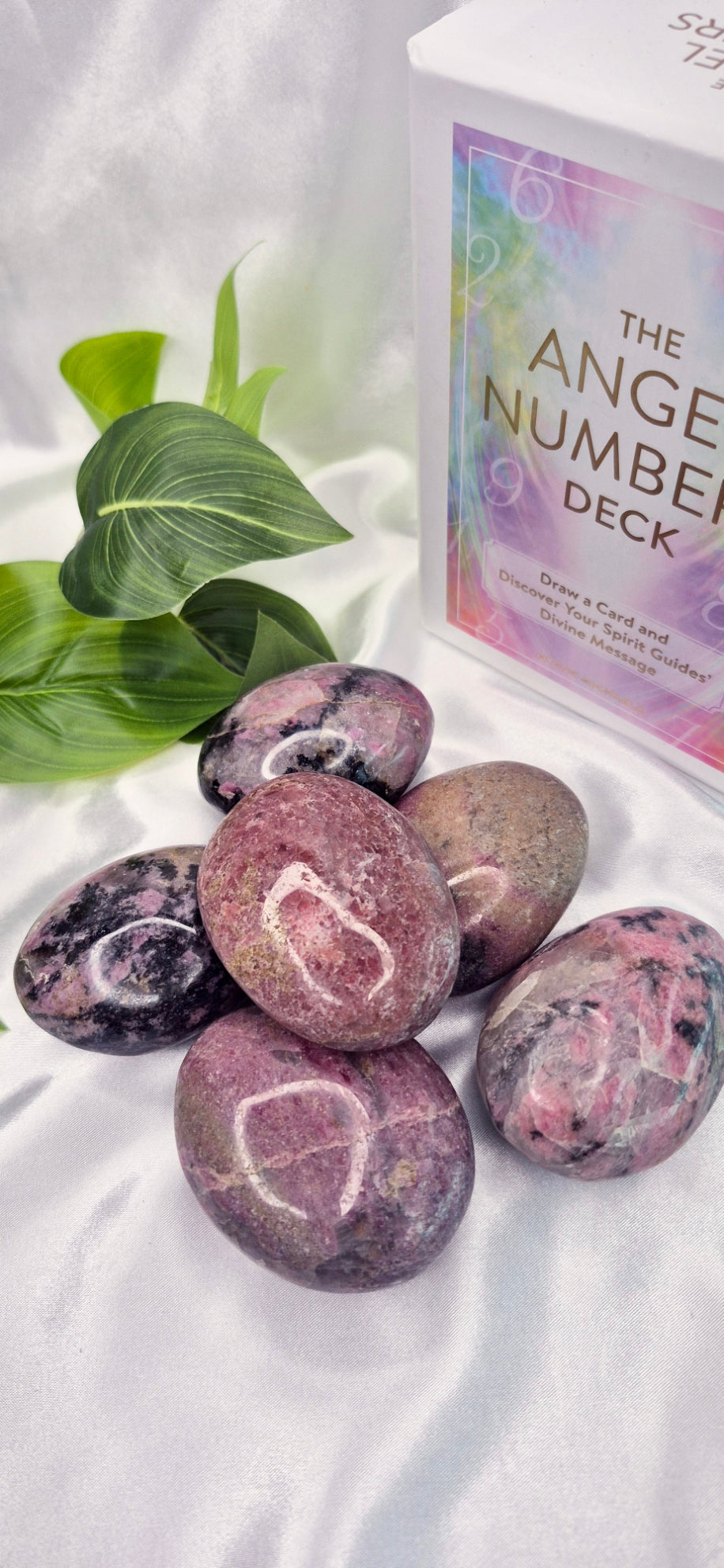 Rhodonite Palm stones Medium