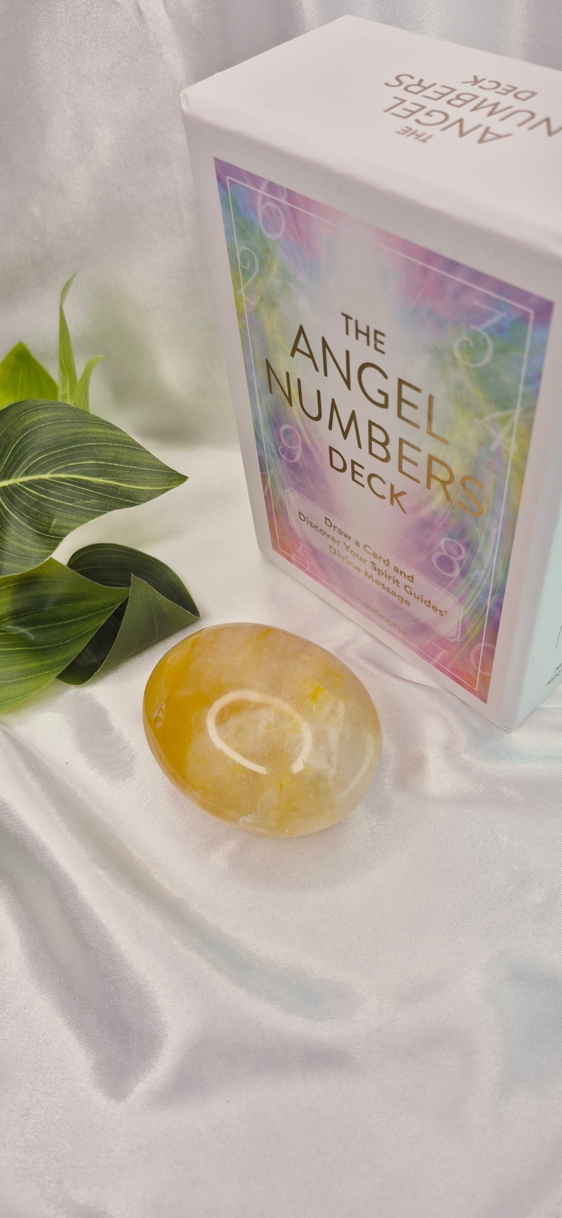 Golden Healer Palm Stone Large