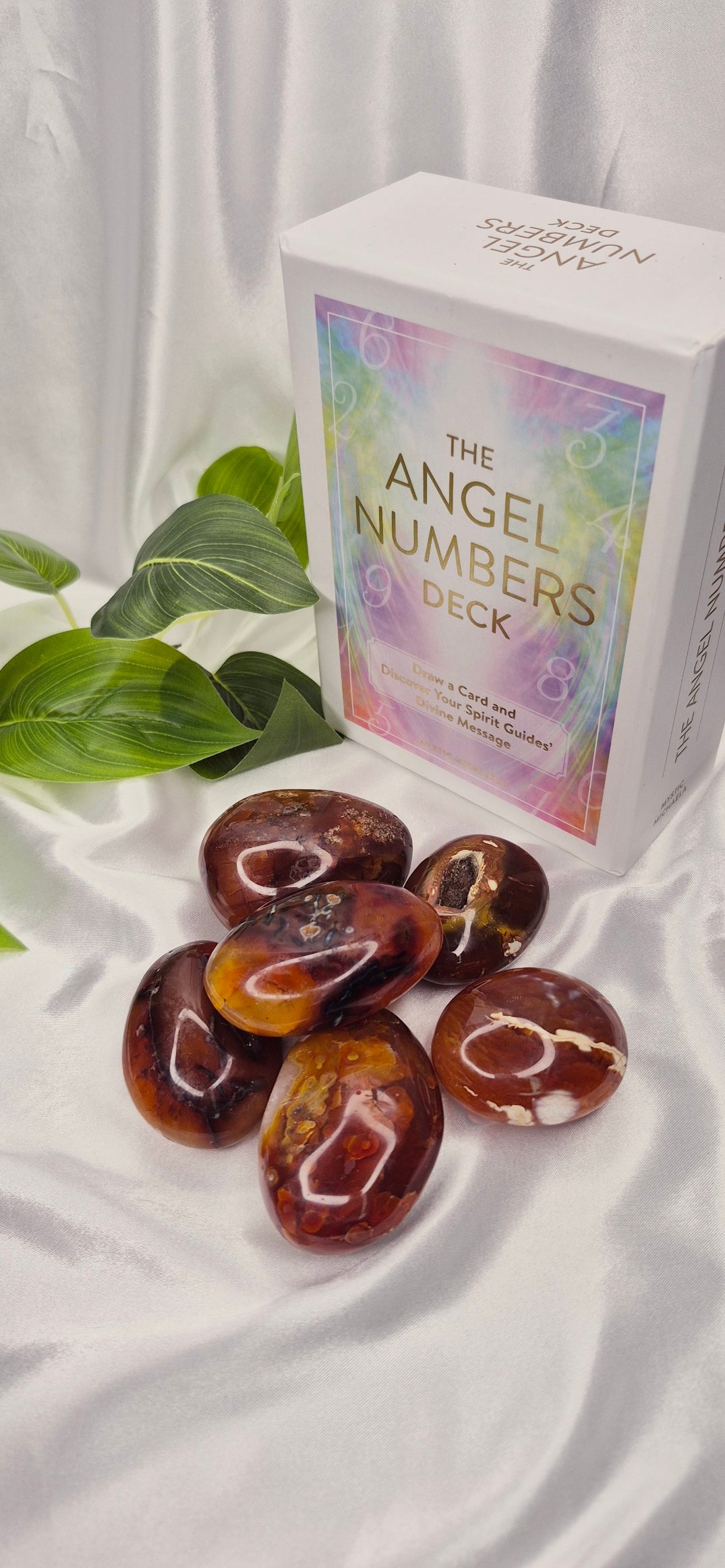 Carnelian Palm Stones