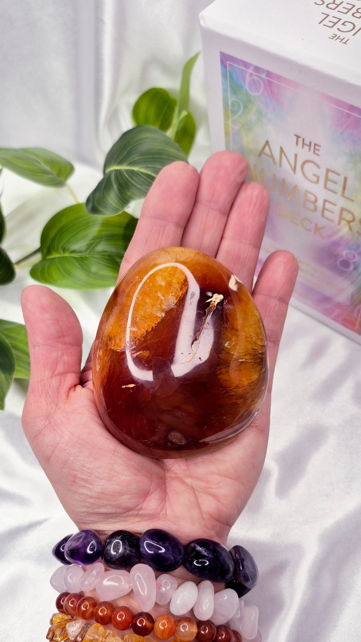 Carnelian X-Large Palm stone