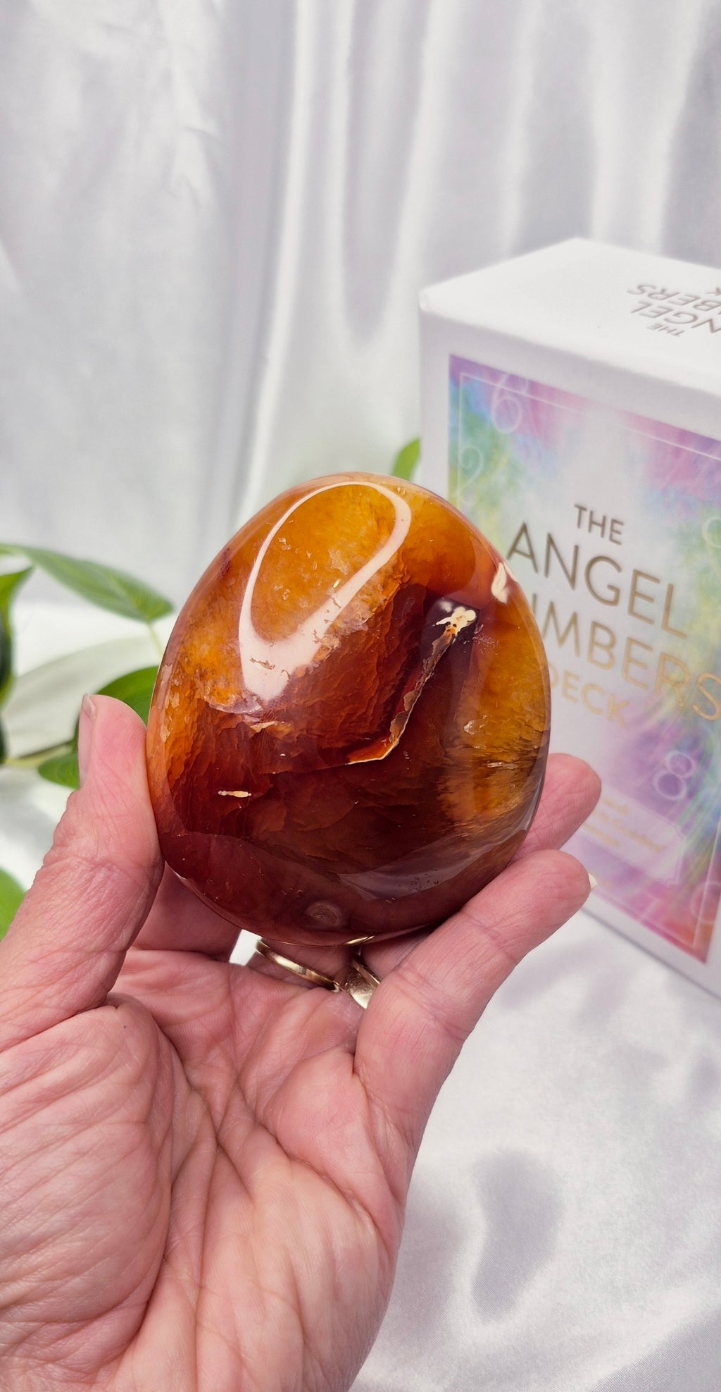 Carnelian X-Large Palm stone