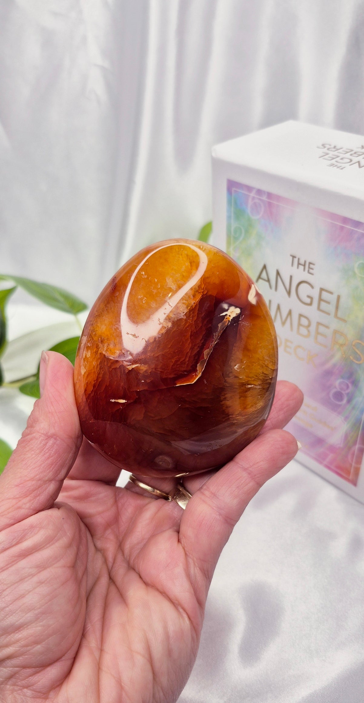 Carnelian X-Large Palm stone