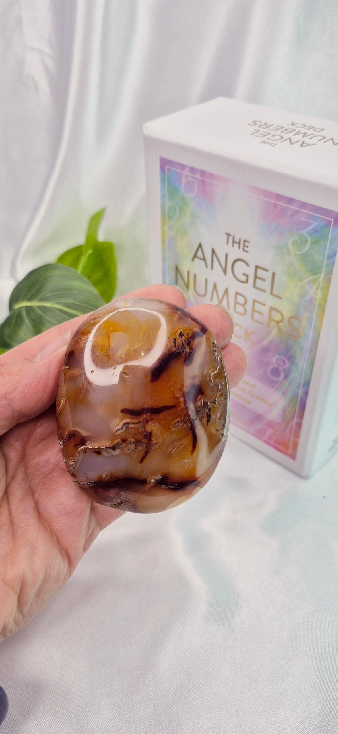 Carnelian Large Palm Stone