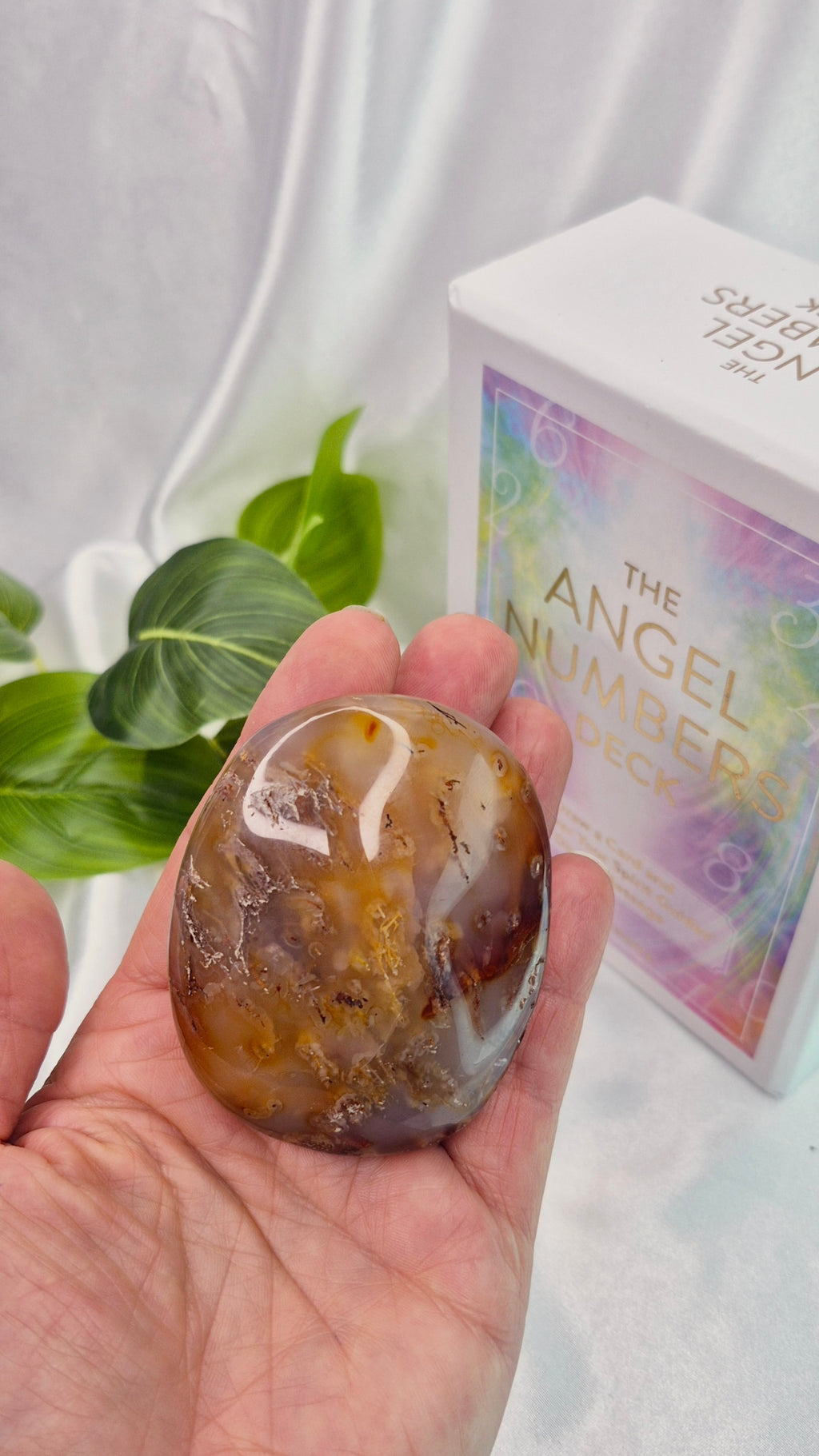 Carnelian Large Palm Stone