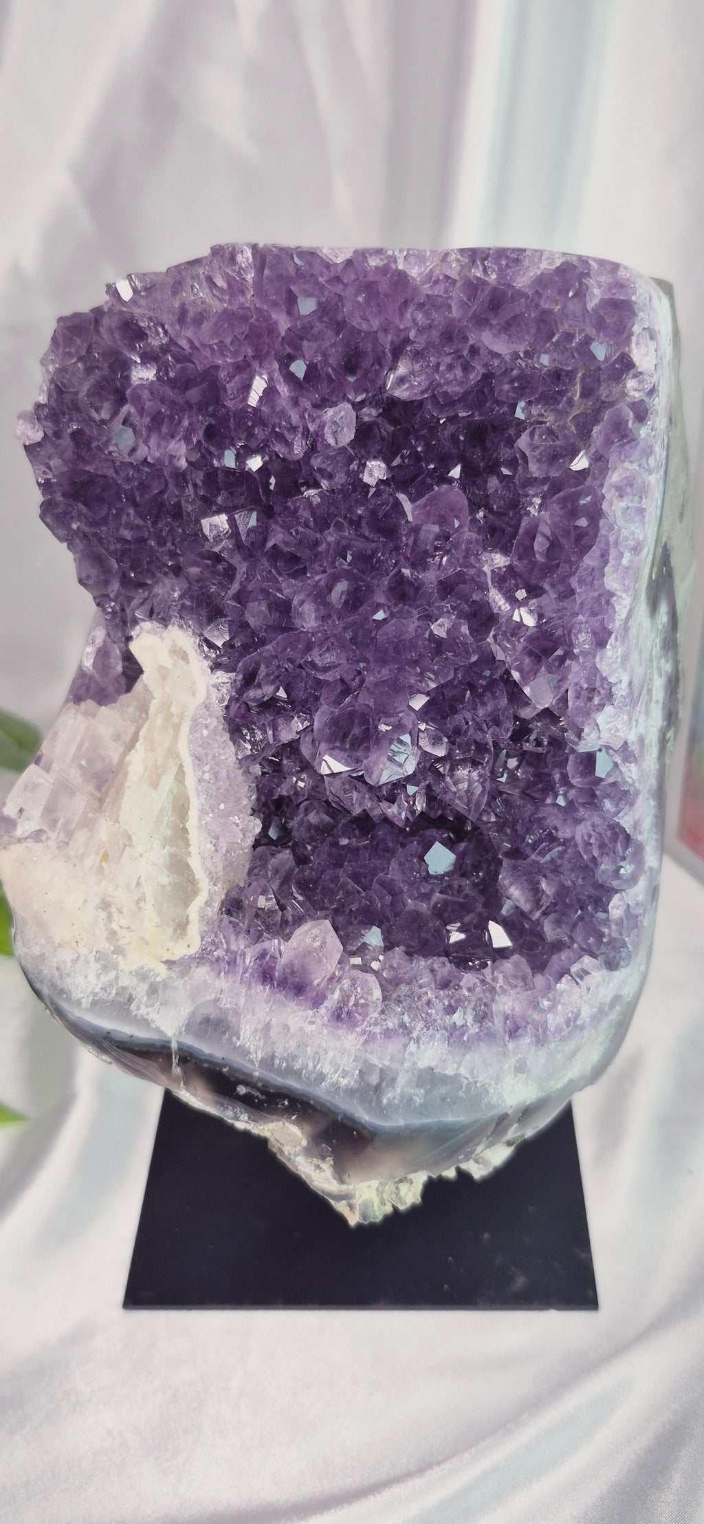 Statement Piece A Grade Amethyst Cluster on Stand