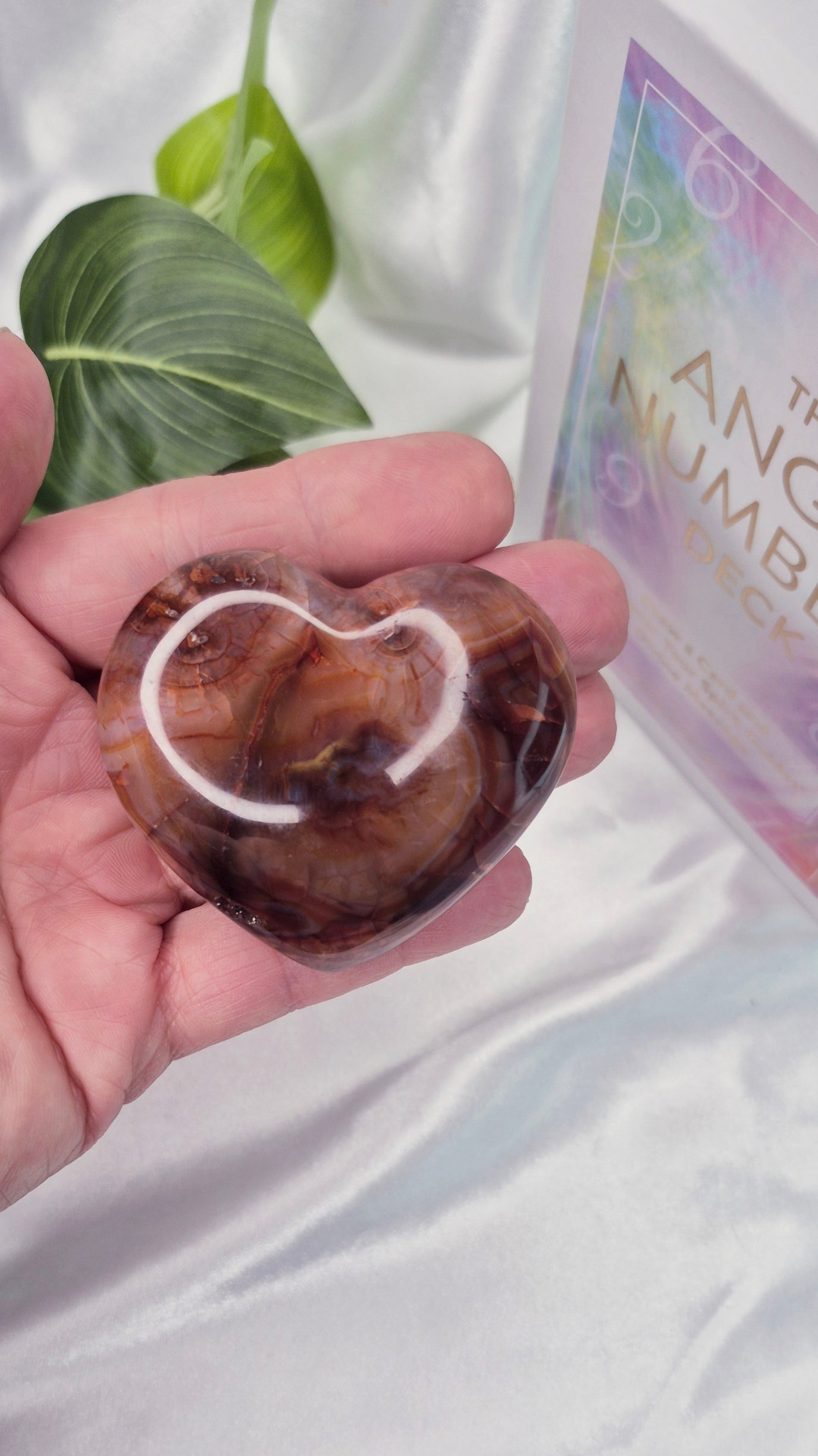 Carnelian Heart Carving